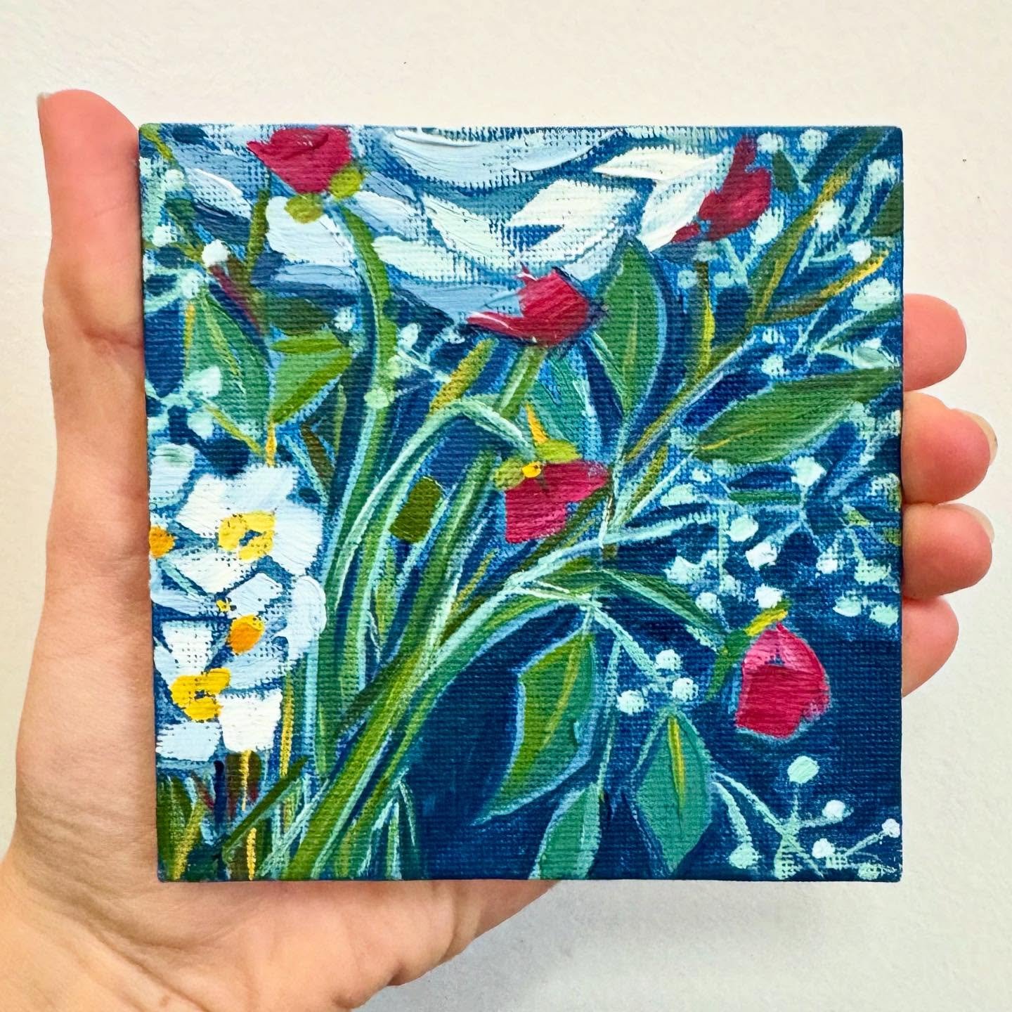 Quick n dirty little guy, inspired by flowers from my sweet friend @veg216 💕
.
.
.
#flowers #flowerarrangement #bouquet #floral #florals #floraldesign #flowerpainting #stilllife #nature #naturelovers #art #artwork #artist #paint #painter #painting #