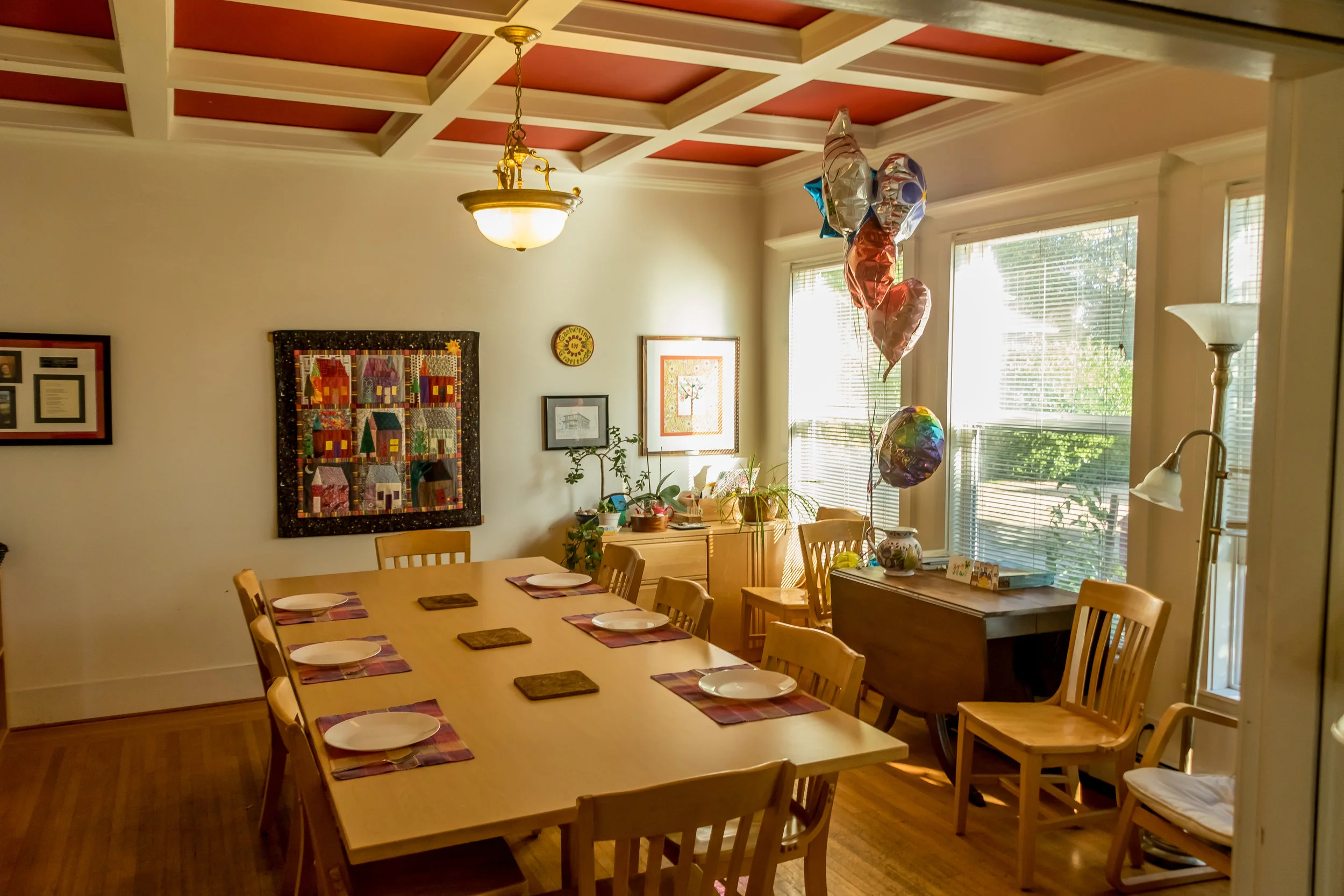 The community table at the House of Healing