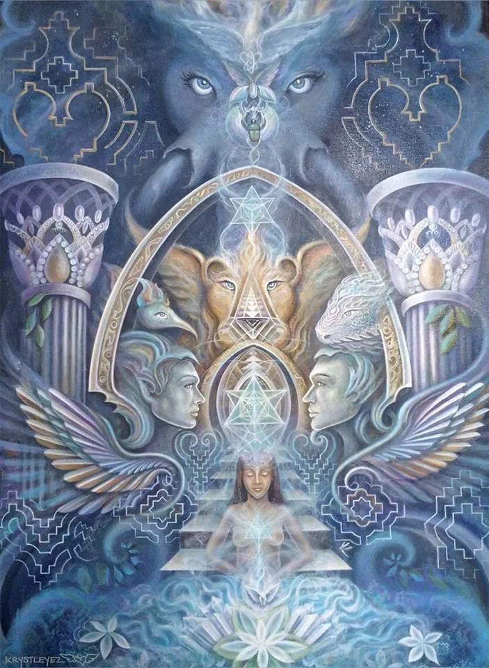 Artwork: "Arc of Grace" by Krystleyez