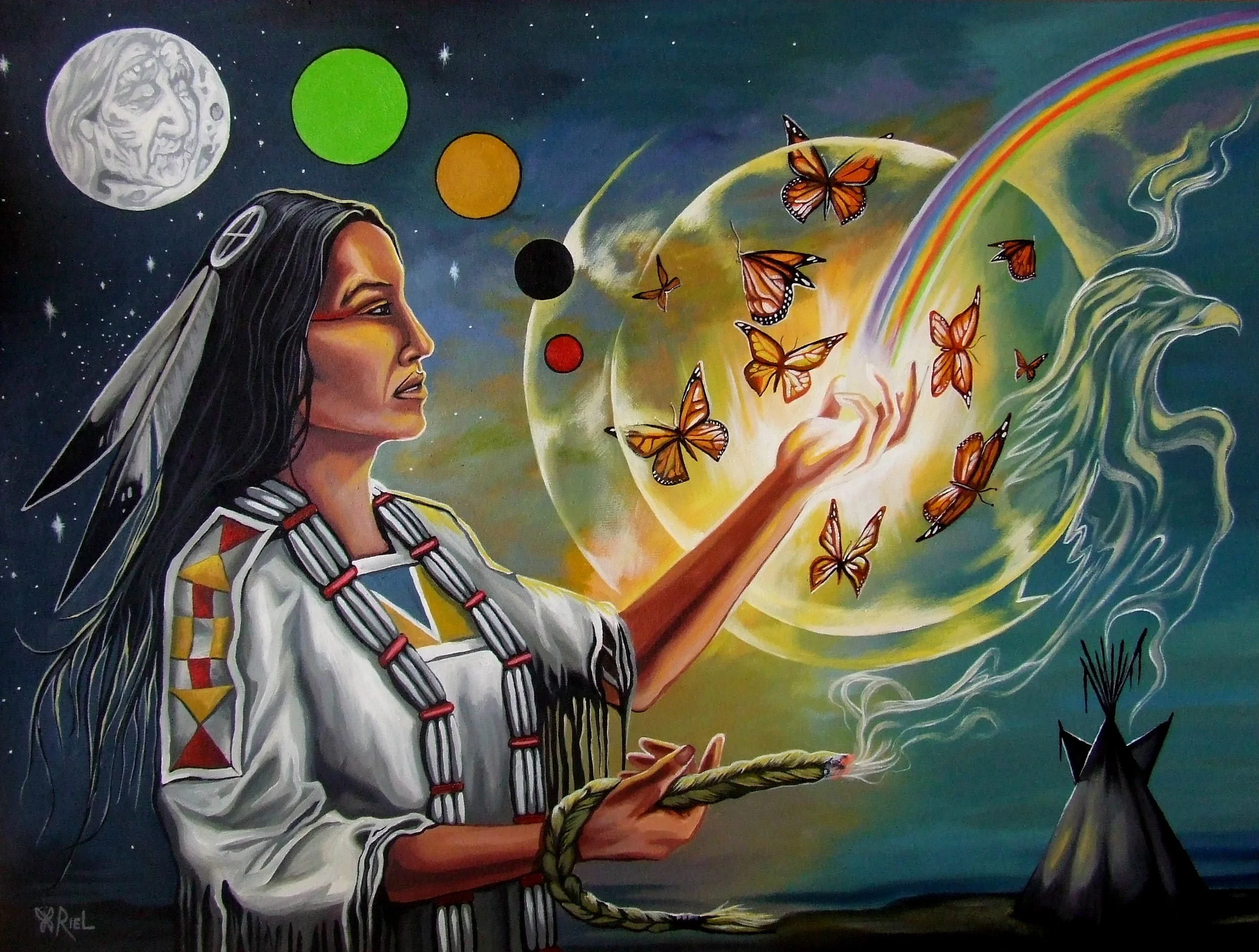 Artwork: Reclaiming Womyn's Medicine by Unknown Artist