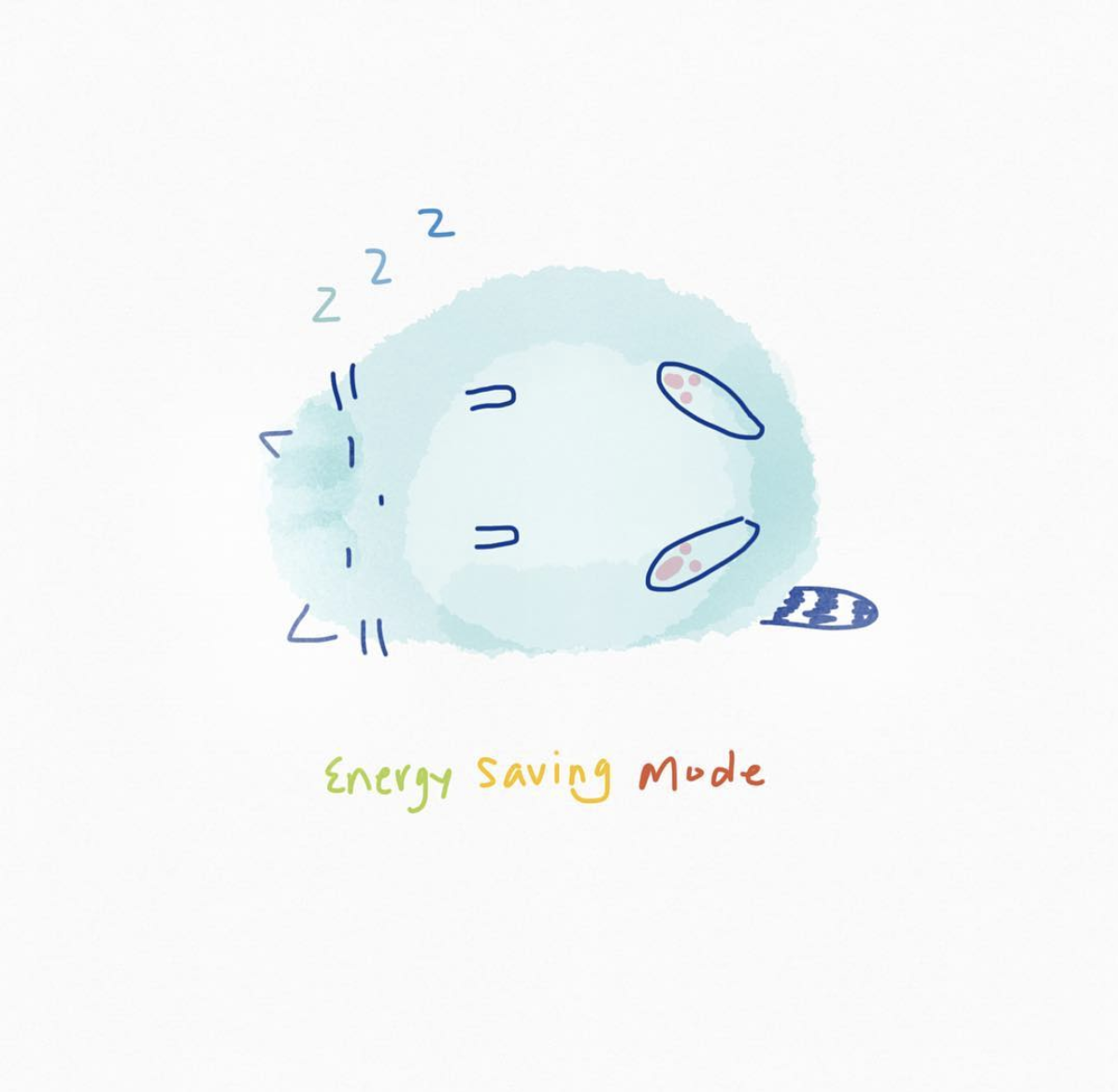 "Energy Saving Mode..."