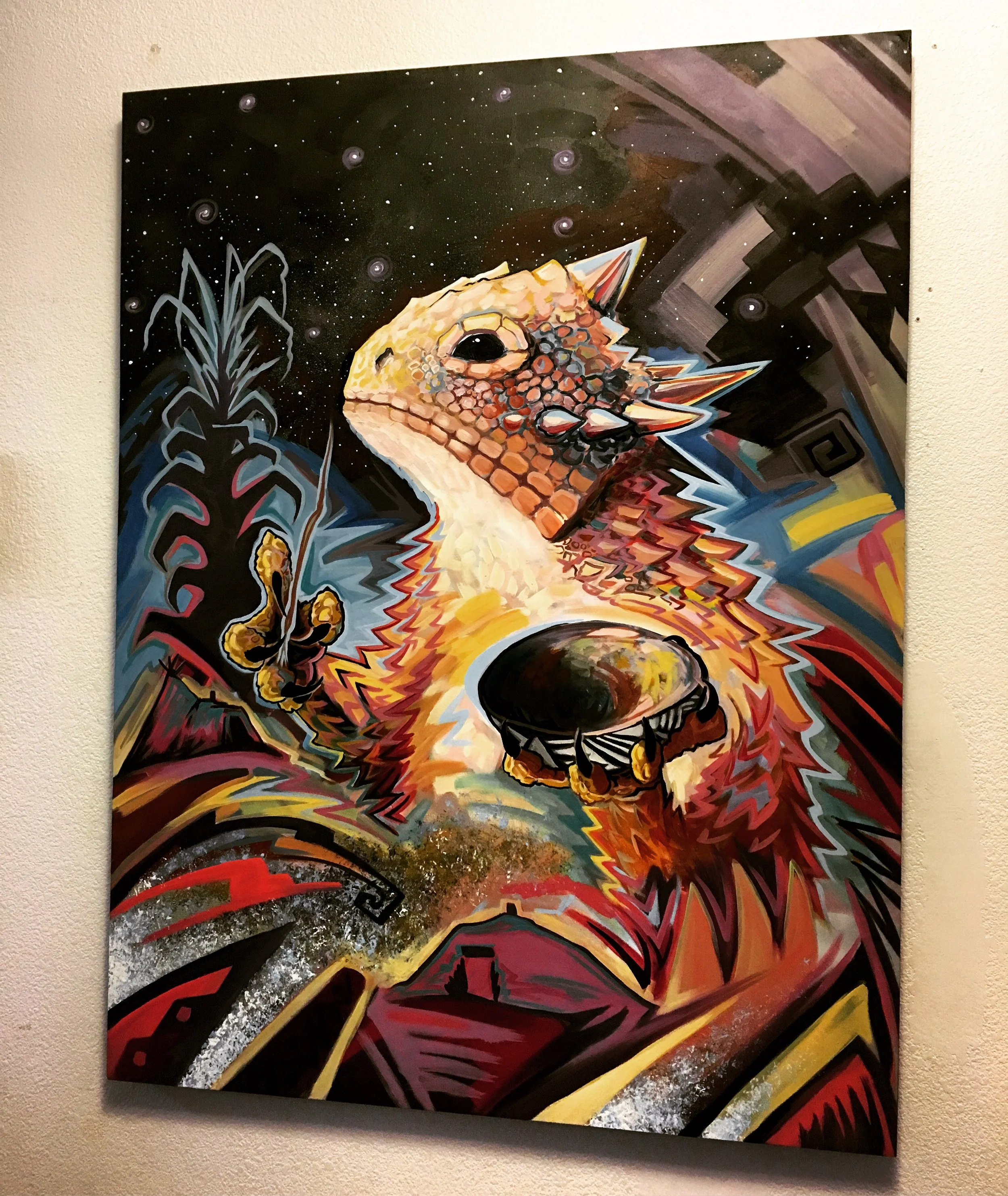 Story Teller Painting