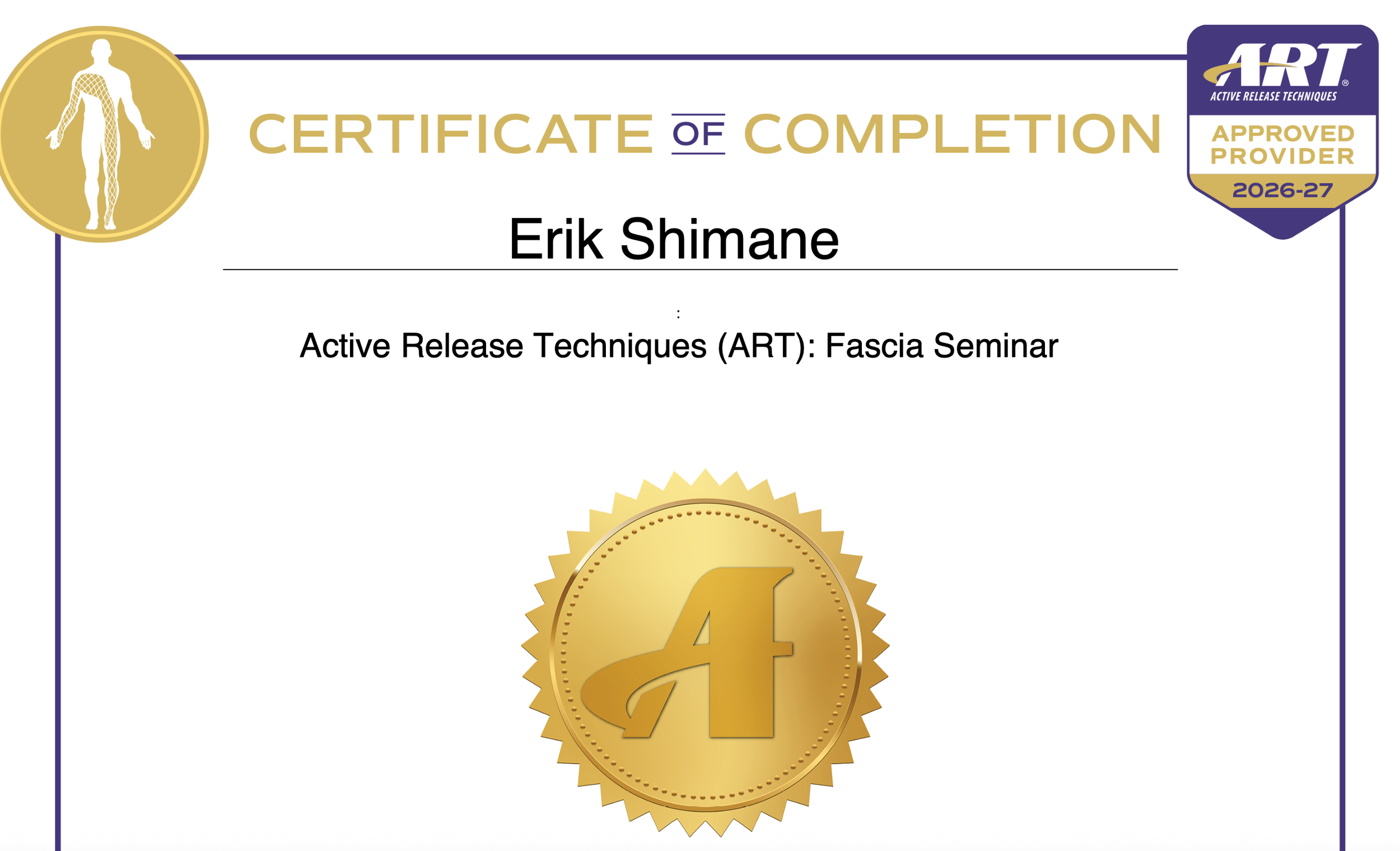 Active Release Technique - Fascia