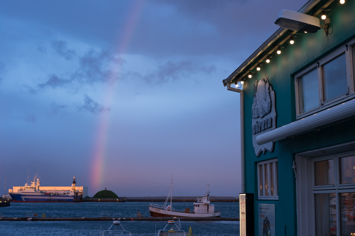 On the bright (errr... colorful?) side, ever-changing weather is great for rainbow spotting.