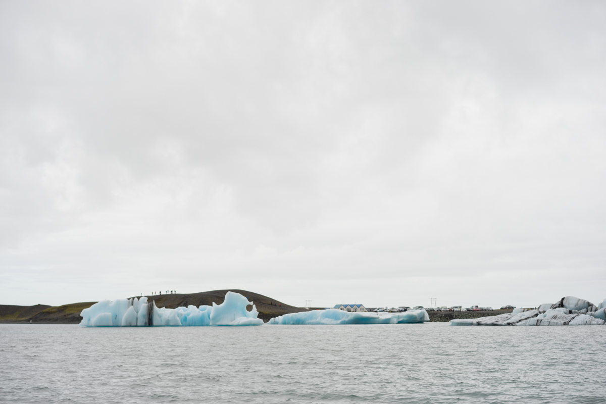 We paid $50 to take a 30 minute boat ride around these glaciers. Worth it? Eh, probably not.