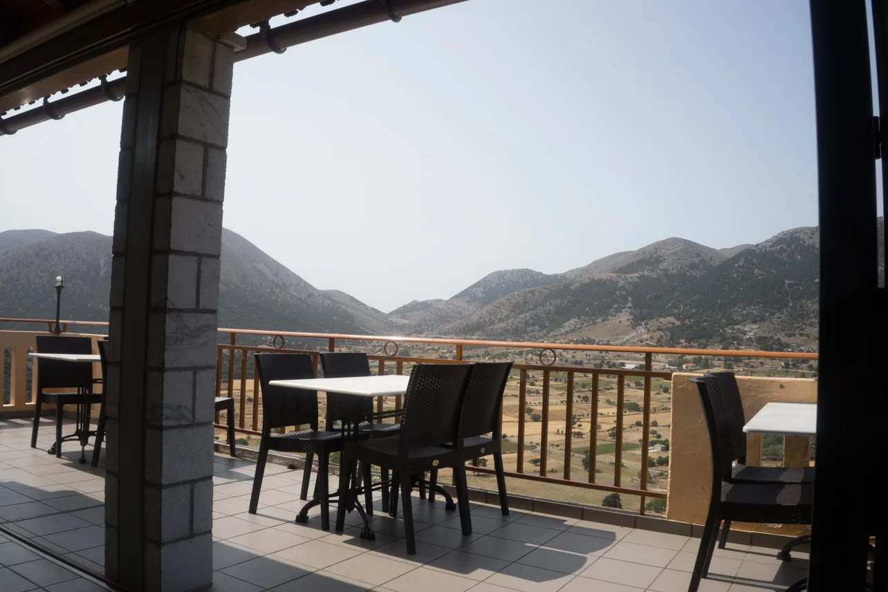 View from the restaurant.