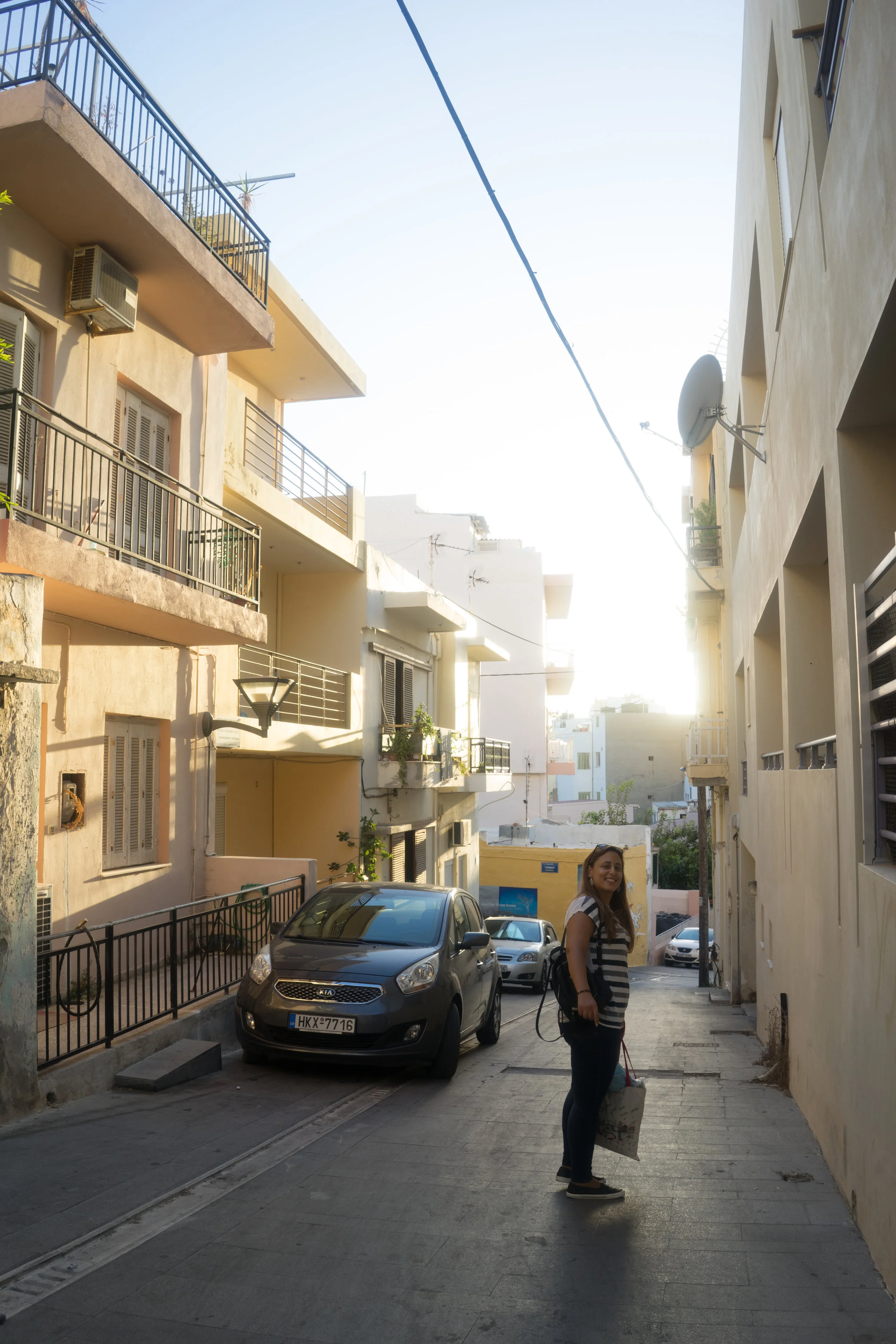 The lovely Eleni from Heraklion.