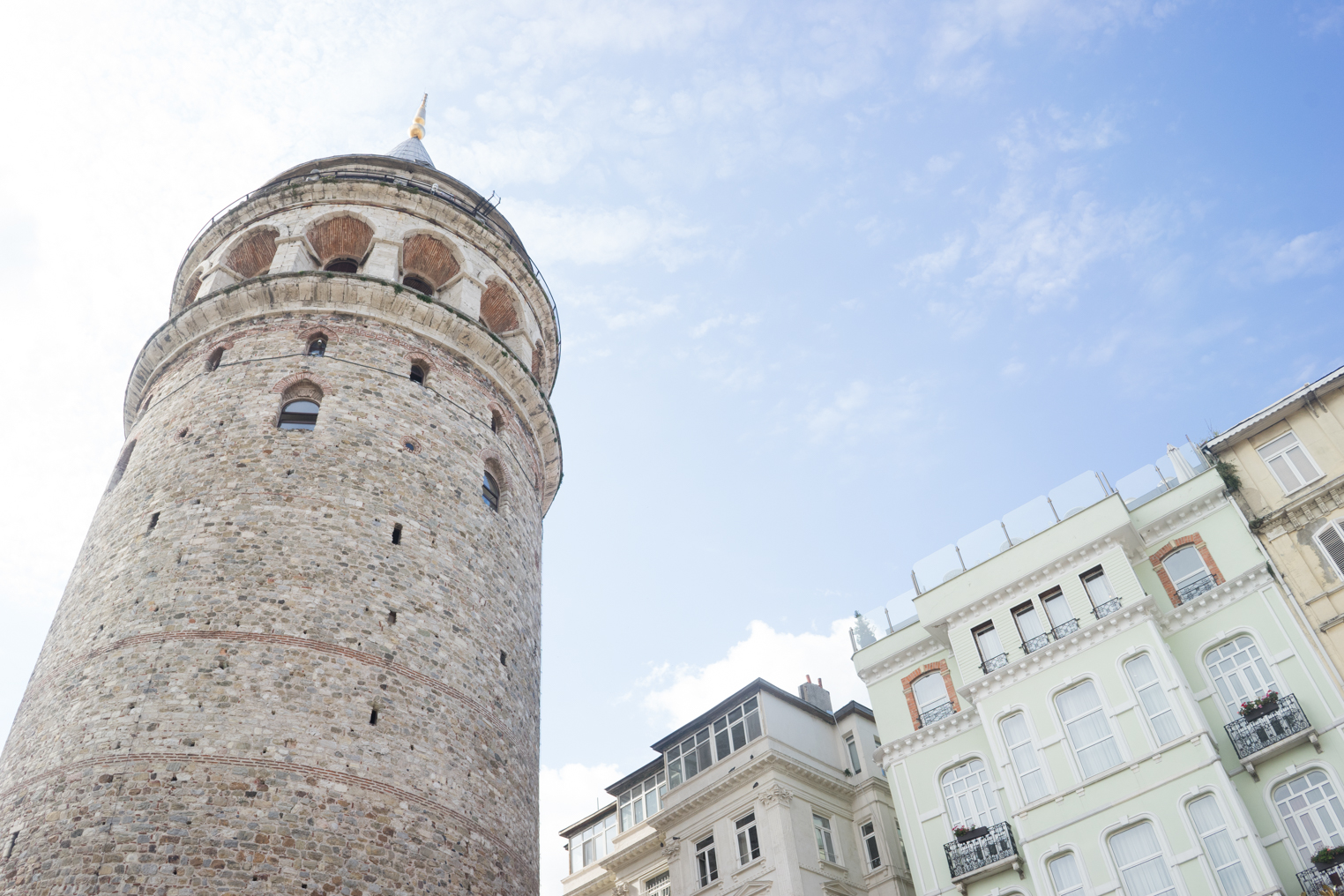 Another great vantage point of my favorite building in Istanbul.
