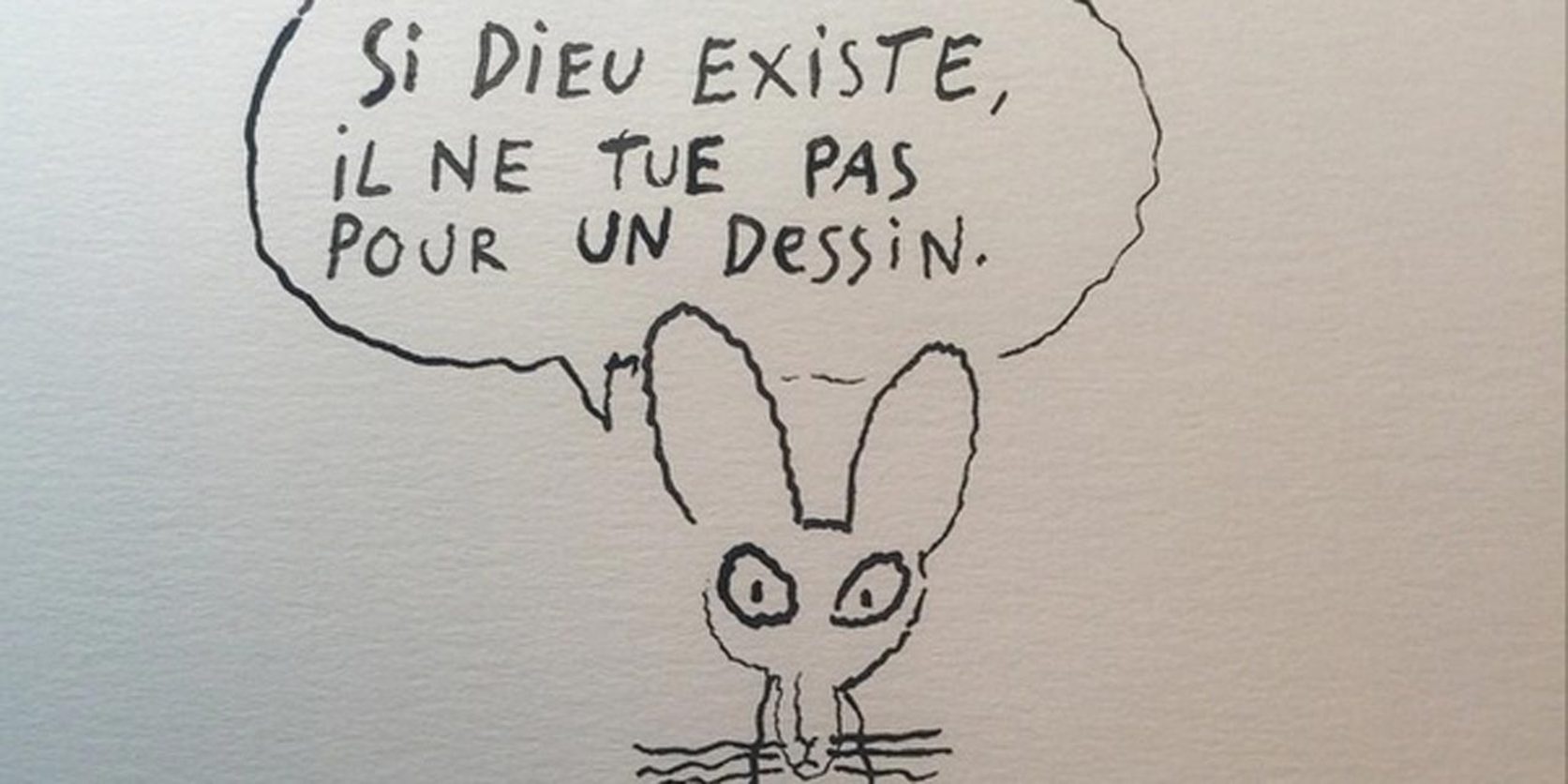 A cartoonist reacts. Joann Sfar/Instagram