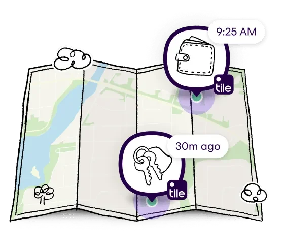 Find your Tiles on your Life360 map