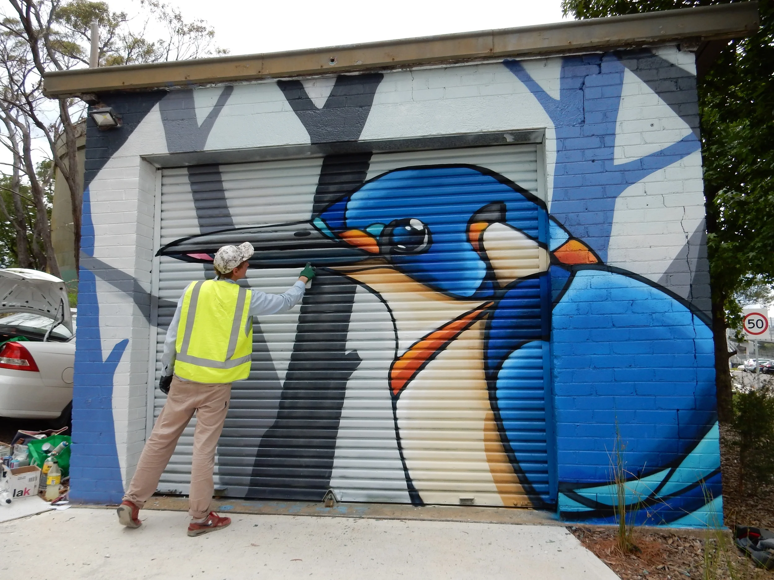 Krimsone Street Art Sydney