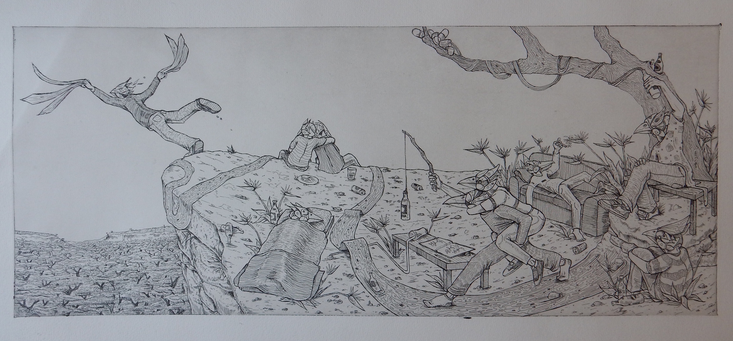 Birds of paradise. copper etchingjpg.jpg