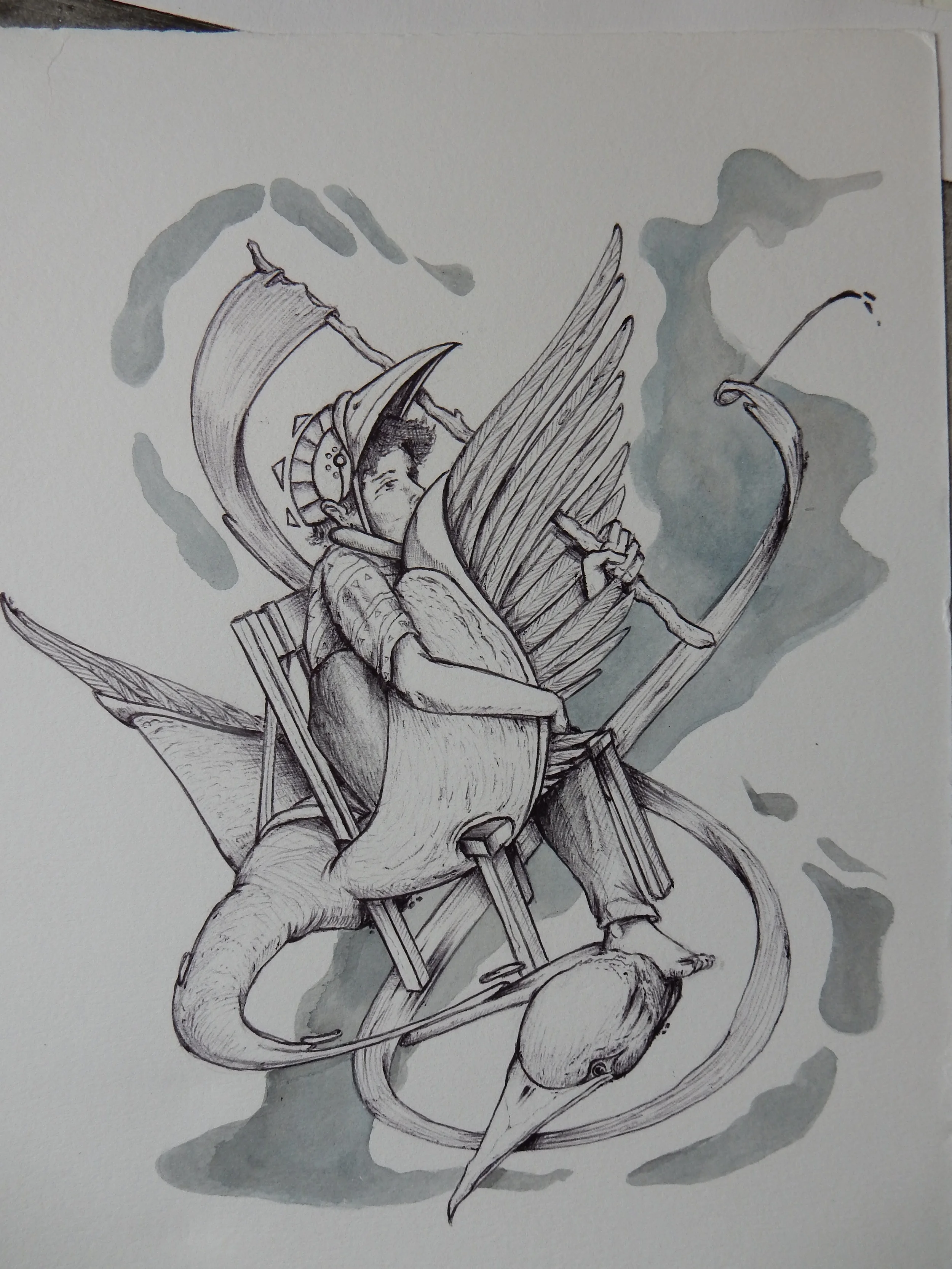 Flying flags and keeping stable.JPG