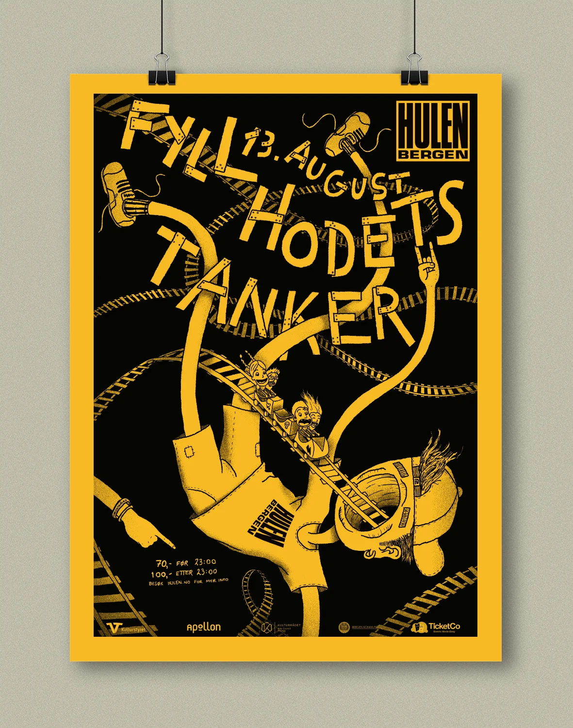 Fyll Hodets Tanker
