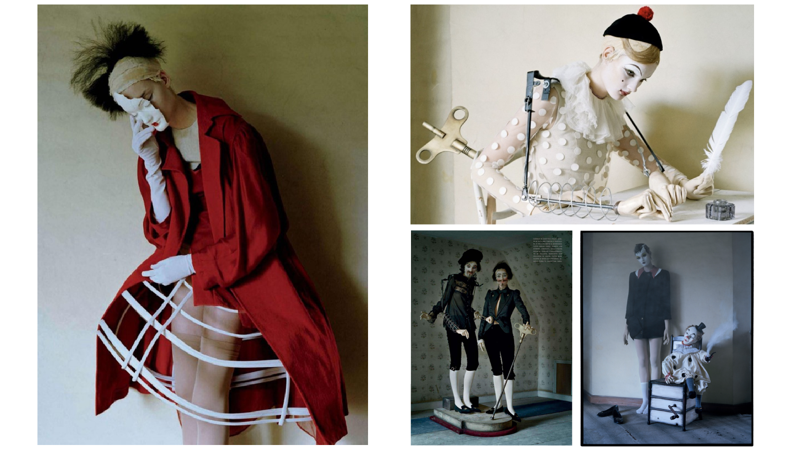 Mechanical dolls by Tim Walker | Fashion Story | Vogue Italia - Prop maker / Assistant to Set Designer Rhea Thierstein