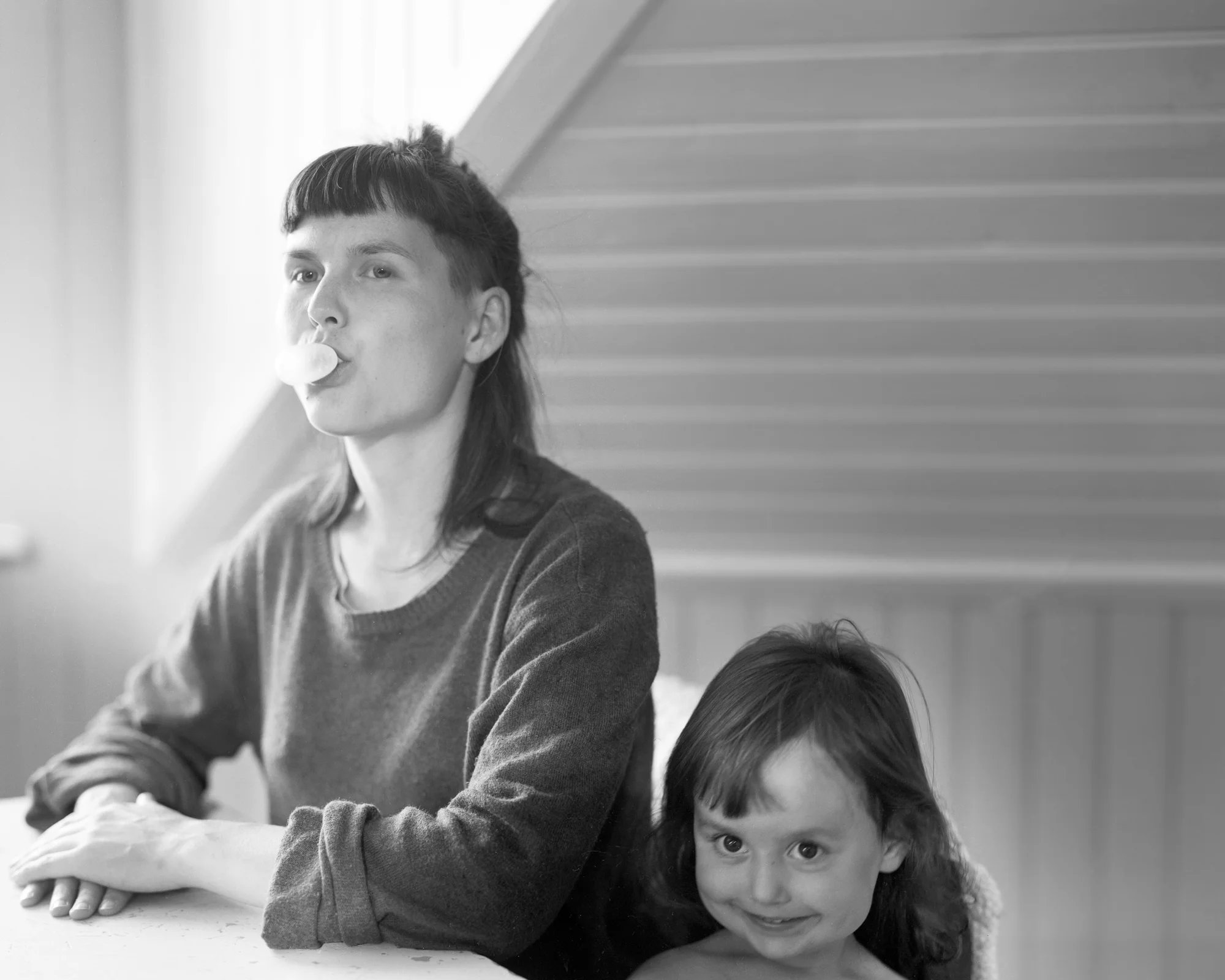 Marguerite Explaining Gum , 2011 Archival pigment print mounted to rag board 19 x 23.75 in (48.26 x 60.33 cm)