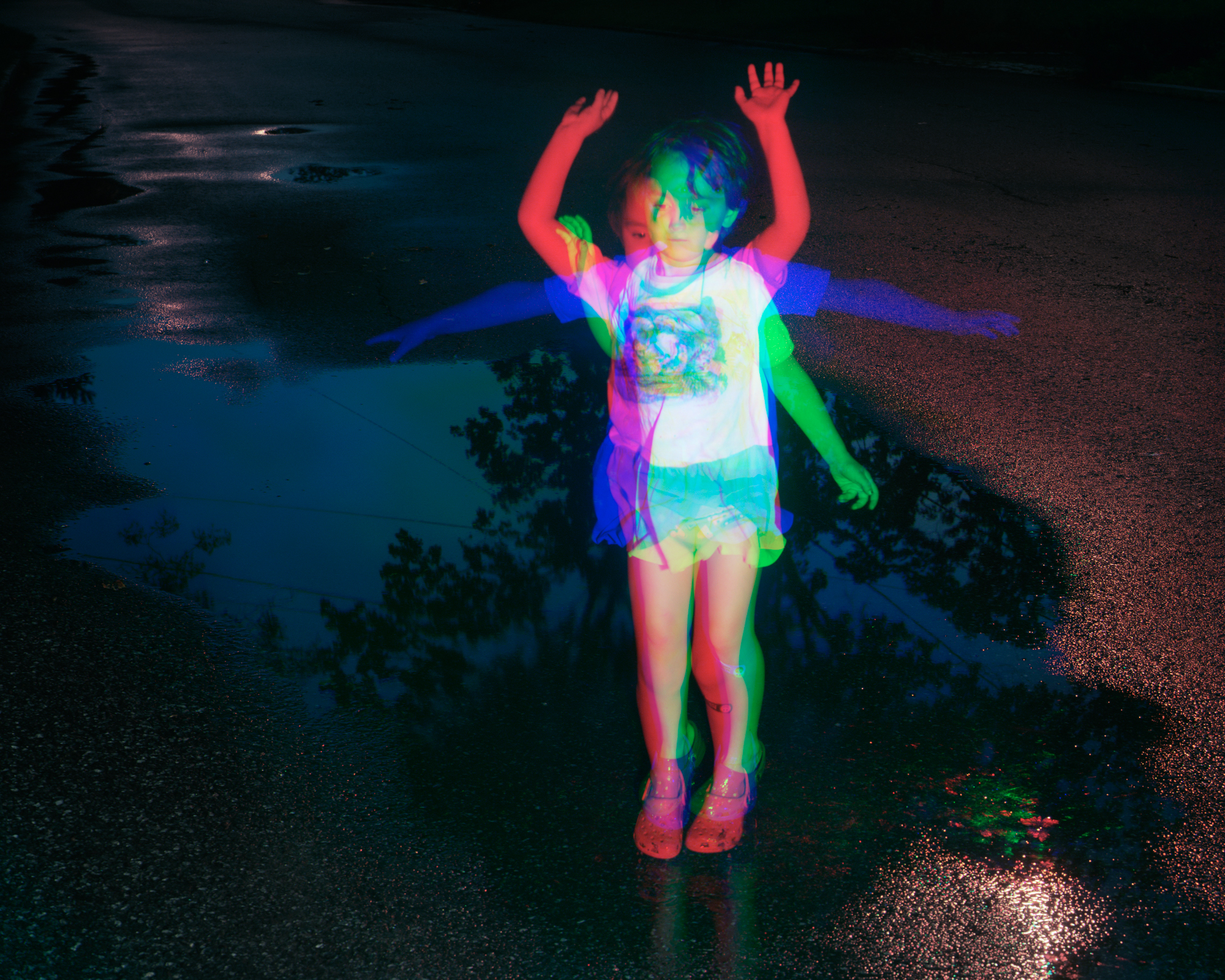   Puddle Stomp , 2015 Archival pigment print 19 x 23.75 in (48.26 x 60.33 cm) 