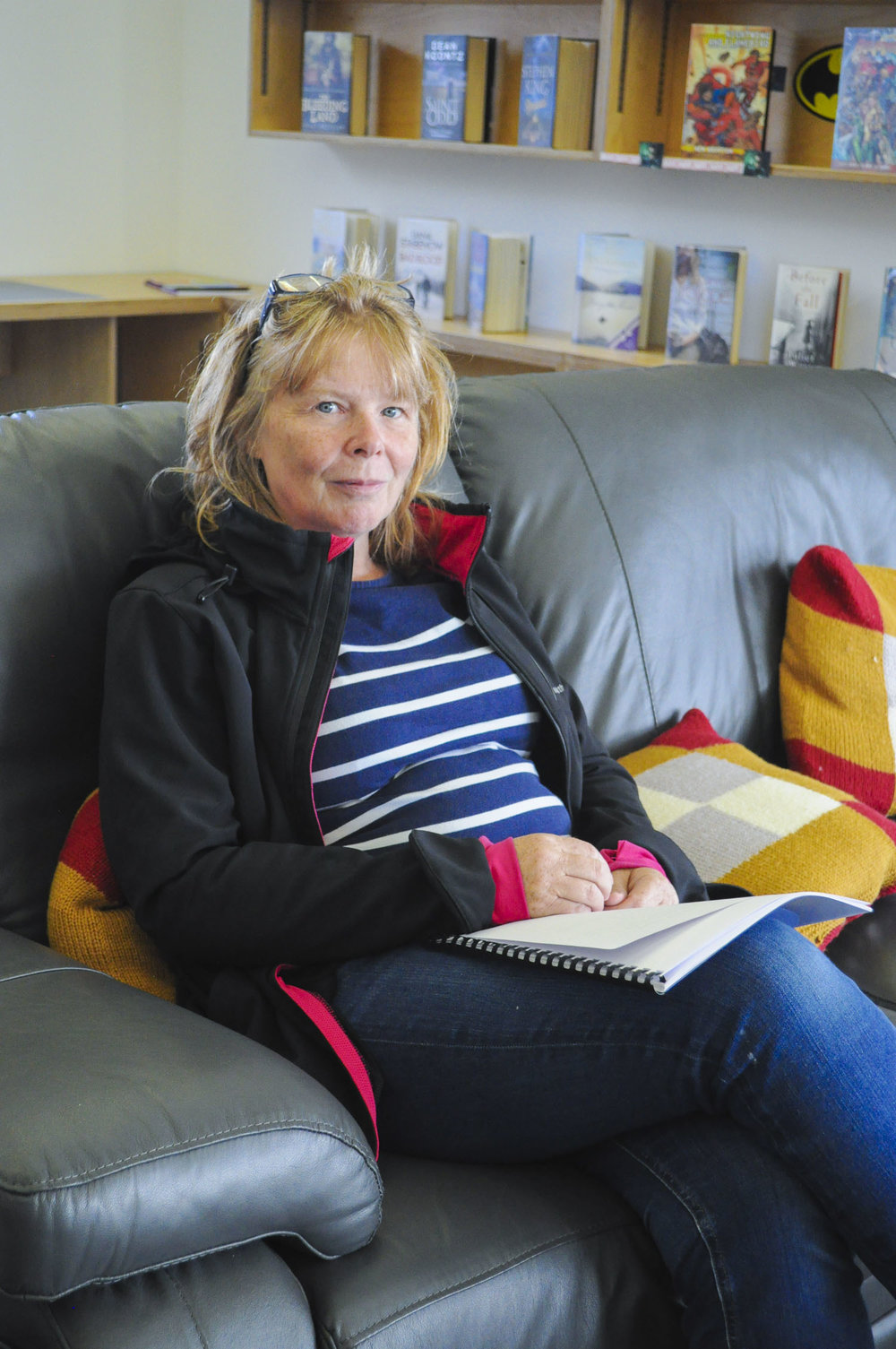 Sara Bailey at Stromness Library