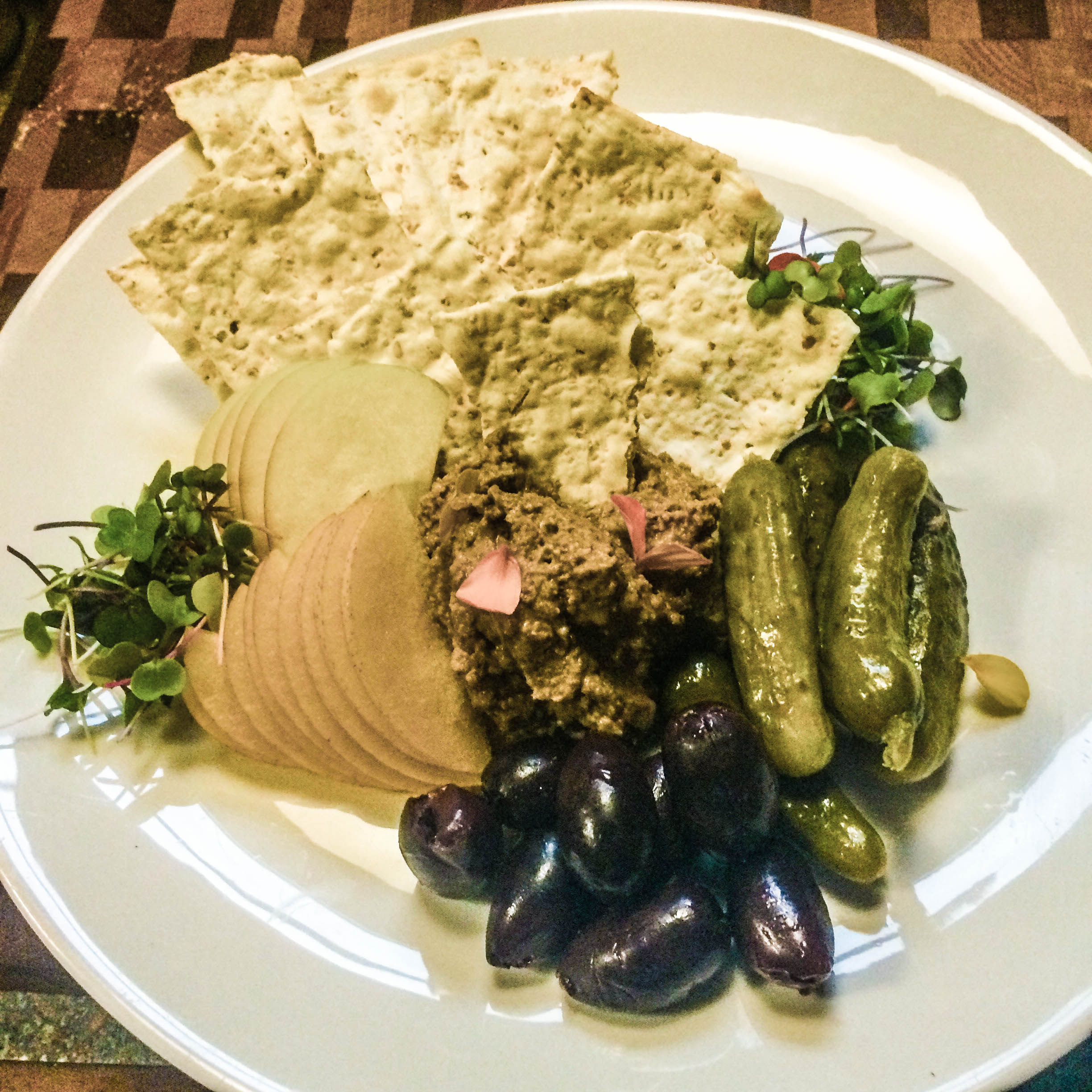 Lentil Pate Plate