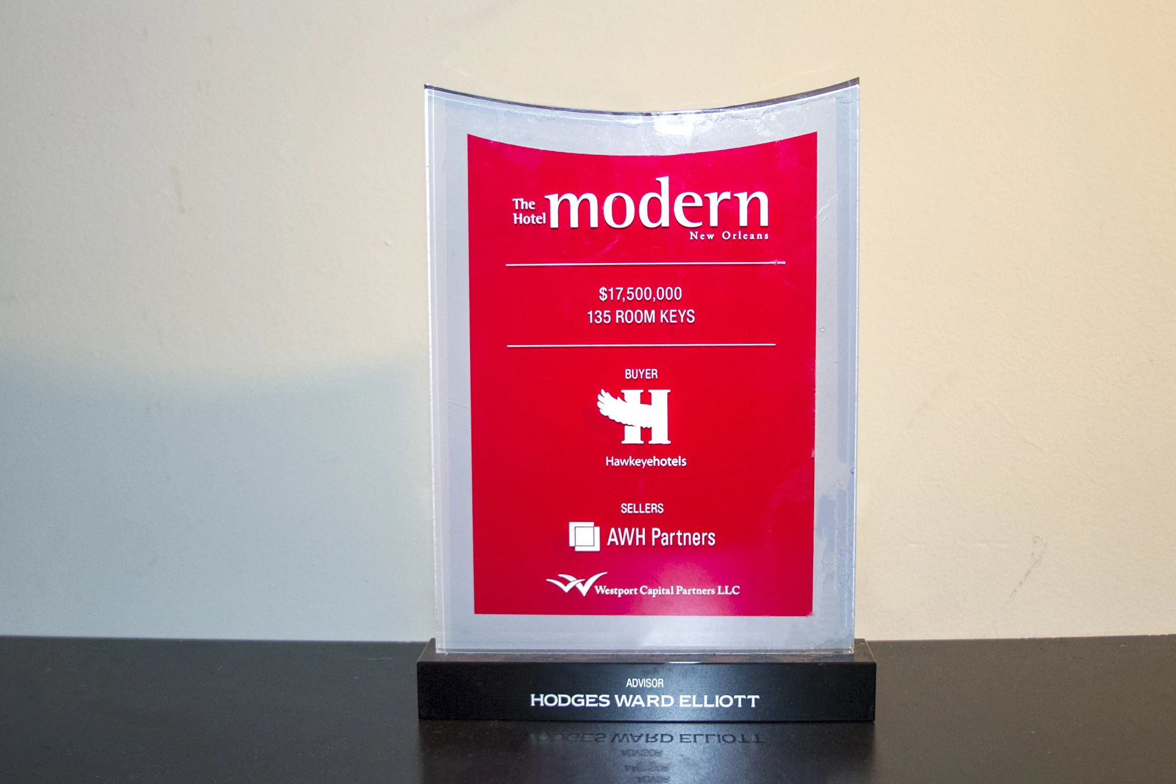 I would also design trophies highlighting successful sales