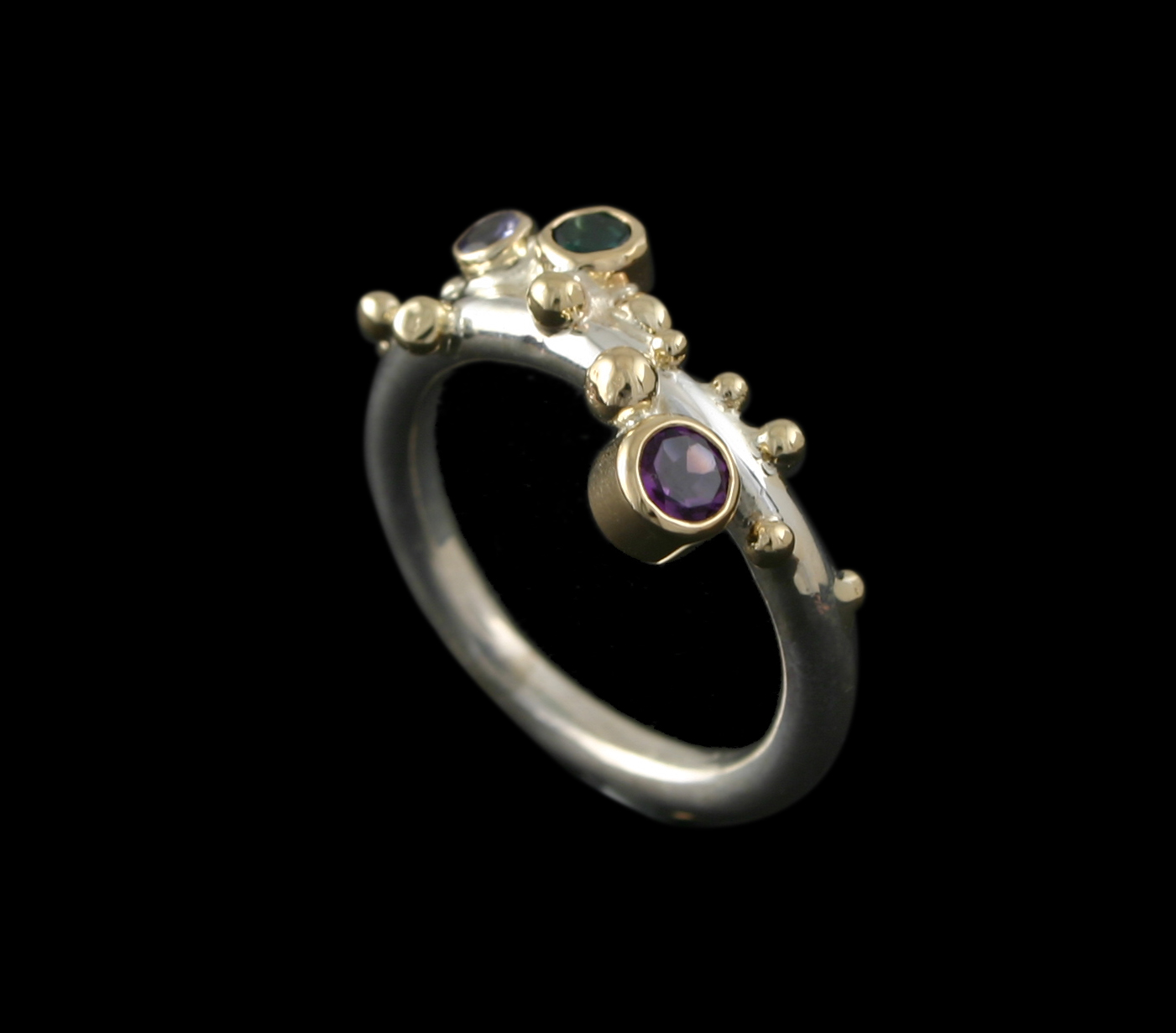 Lumpy bumpy ring #12500