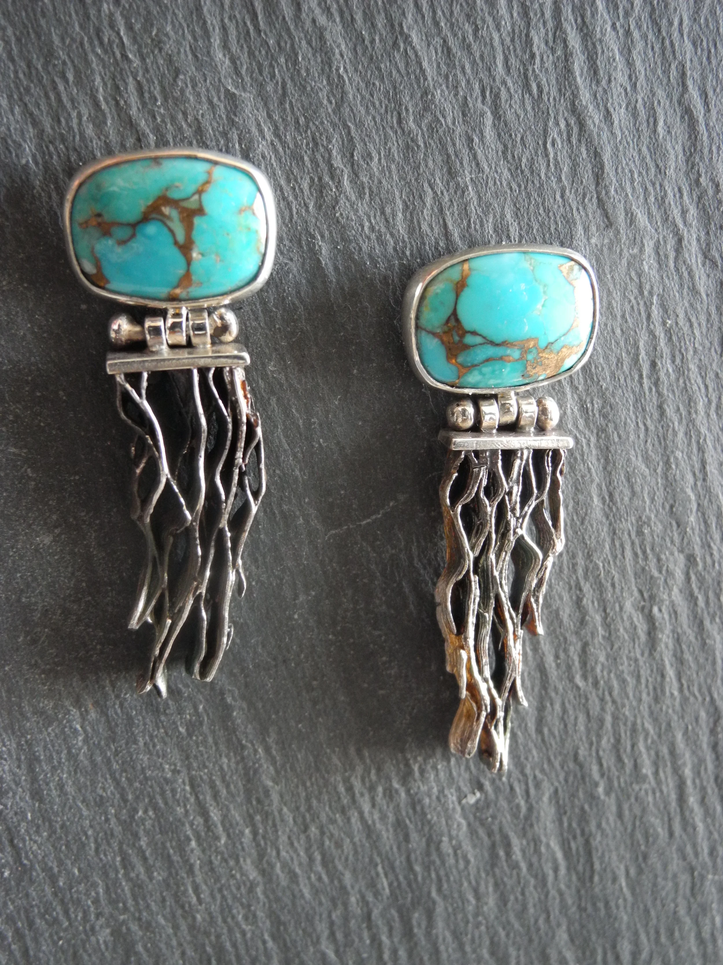 Cactus skin eariings #20010