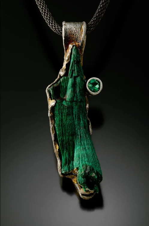 Malachite crystal #38617