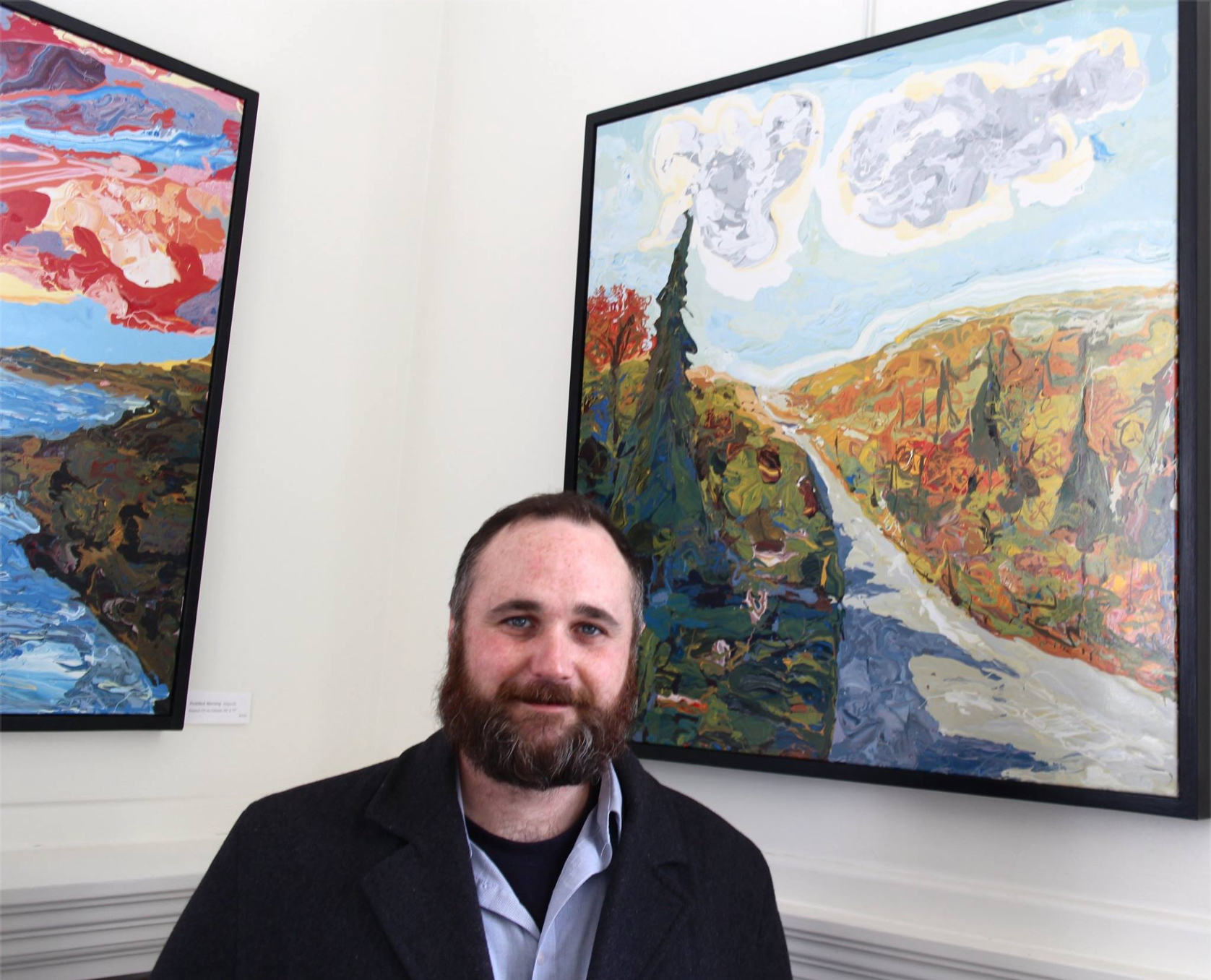 Oil paintings by Jon Byrer, Jackson Maine