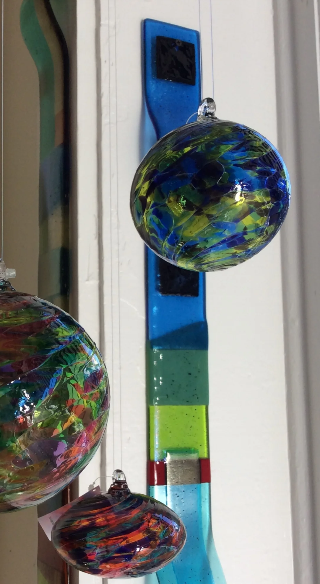Glass Ornaments by Little River Hotglass