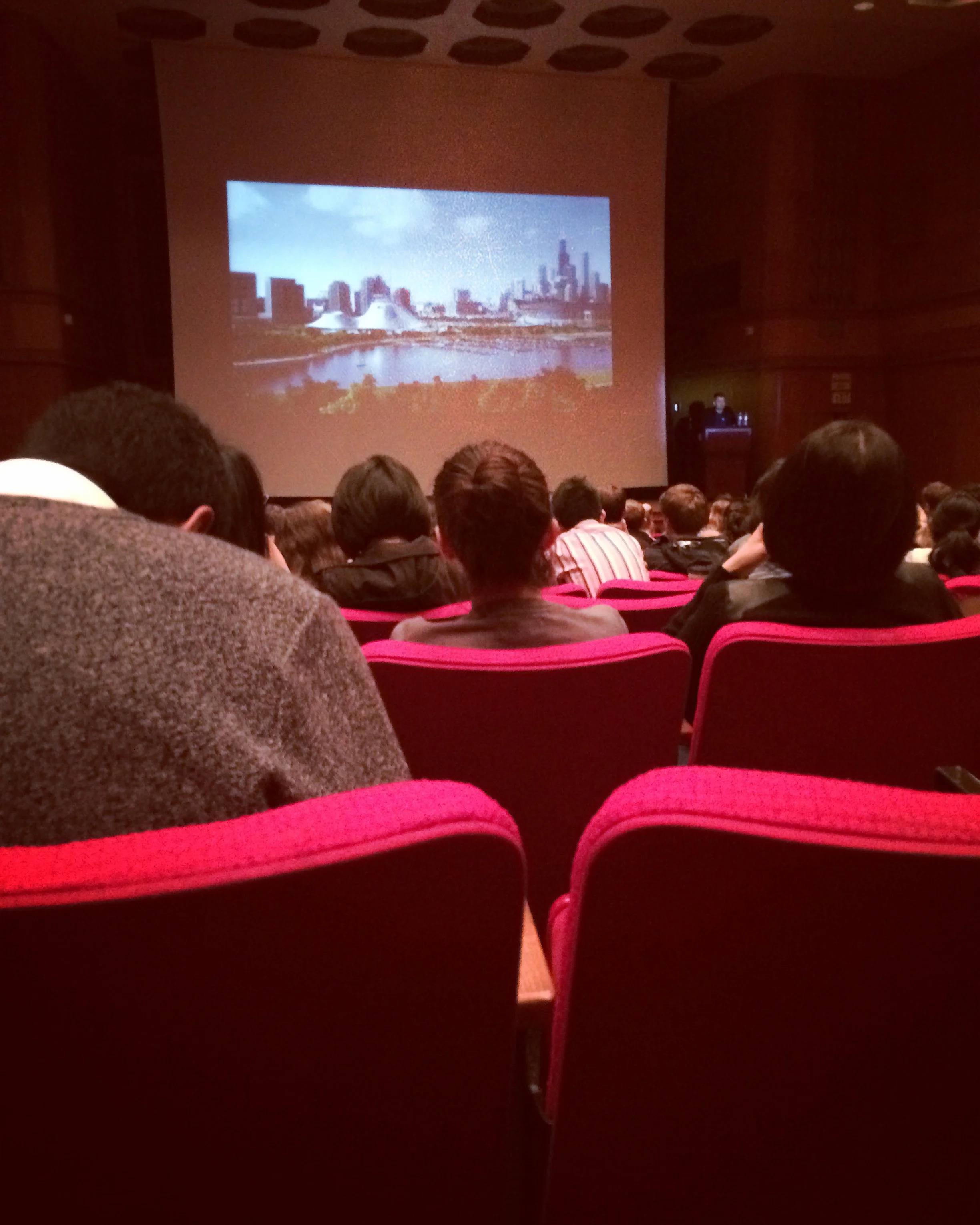 'Dialogue with Nature'- Ma Yansong's lecture at the Jessen Auditorium, University of Texas at Austin.