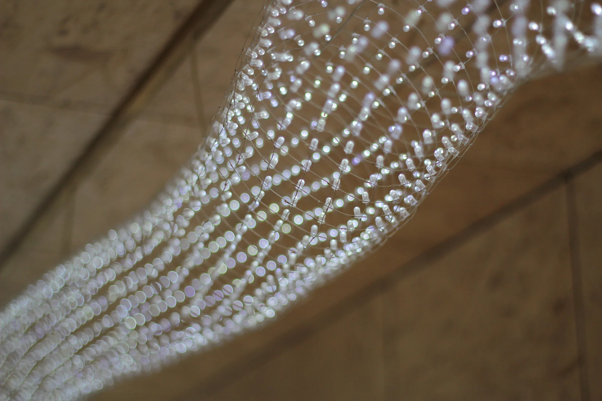  Long Tube , a 24-ft long tube of unbinned cool white LEDs. Source: Jason Krugman Studio.