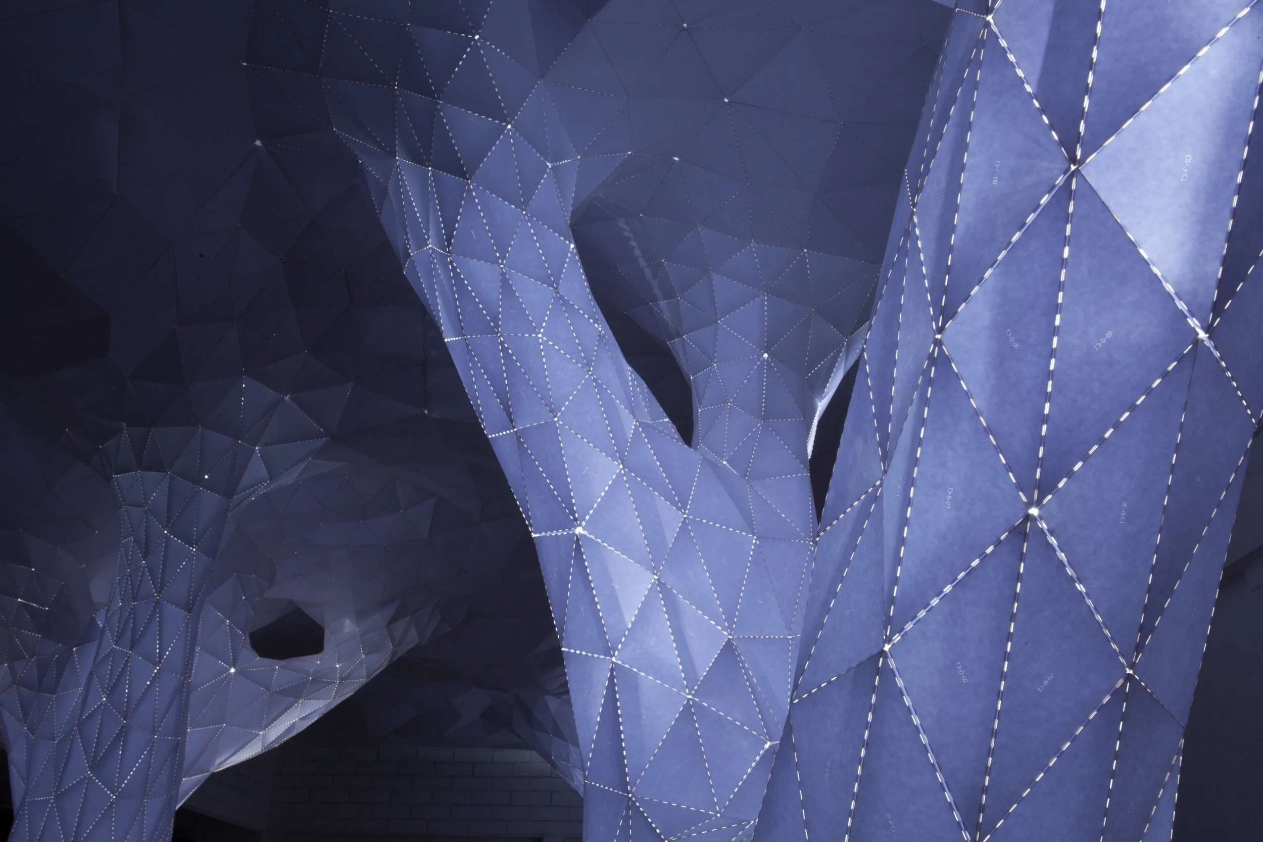 Vana by Orproject, as seen when it responds to light.