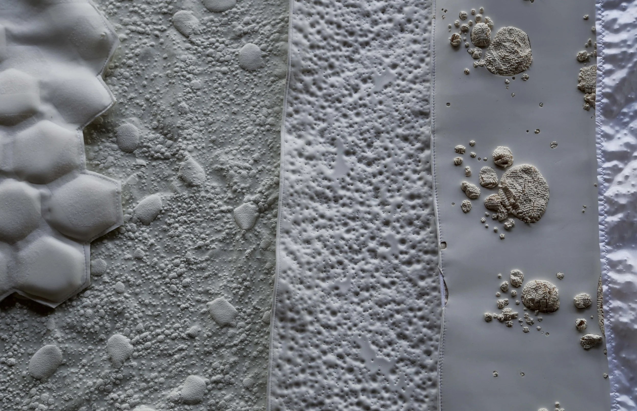 Multiple textures from the 'Please Do Touch Project' by Bori Kovács