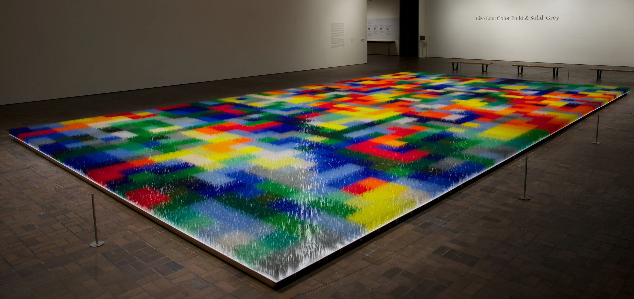 Color Field, 2013- by Liza Lou.