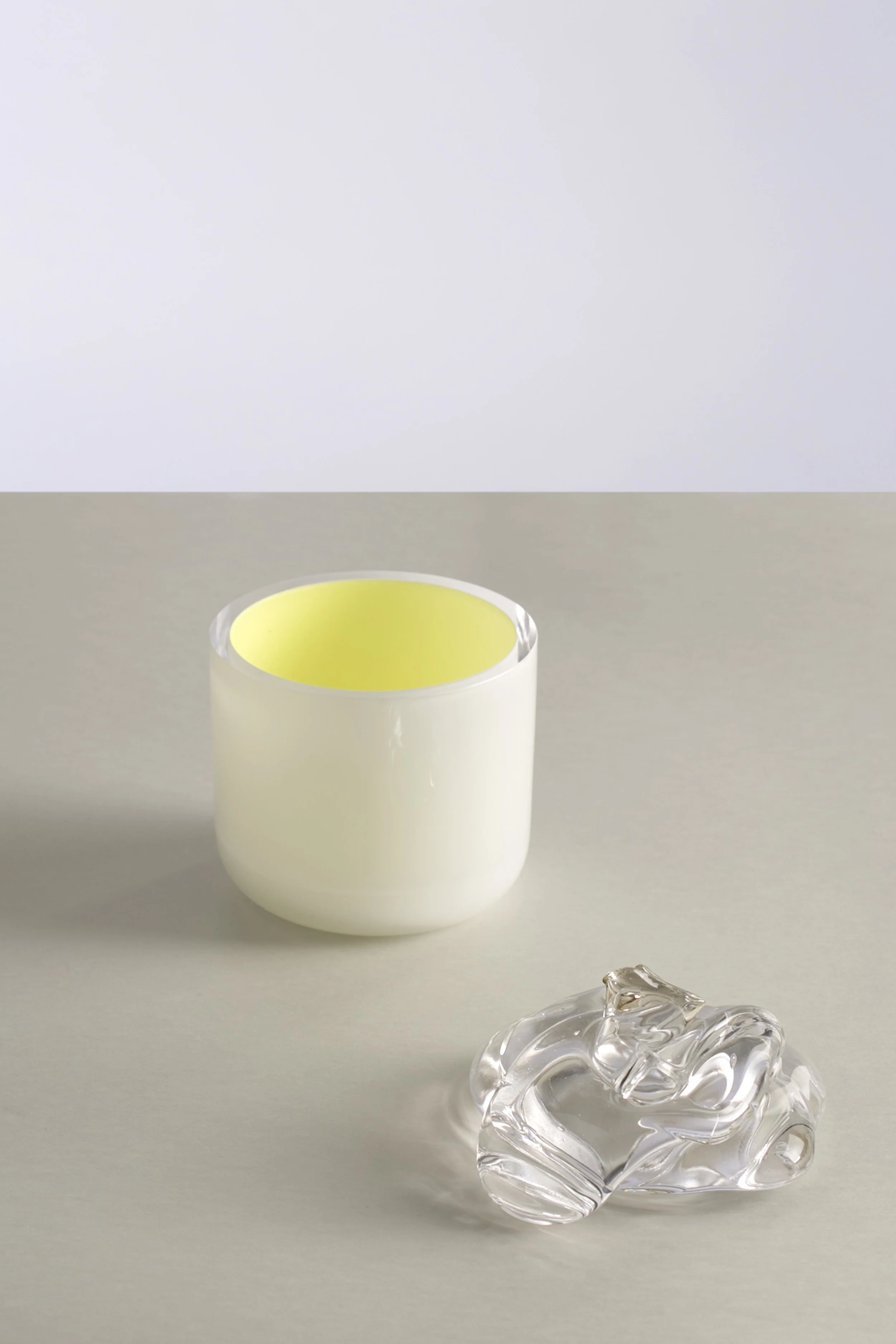 Glasshakes by Elinor Portnoy, shows us a deep understanding of the material–its transparency, colors, moldability and the forms that want to inherently emerge from it.