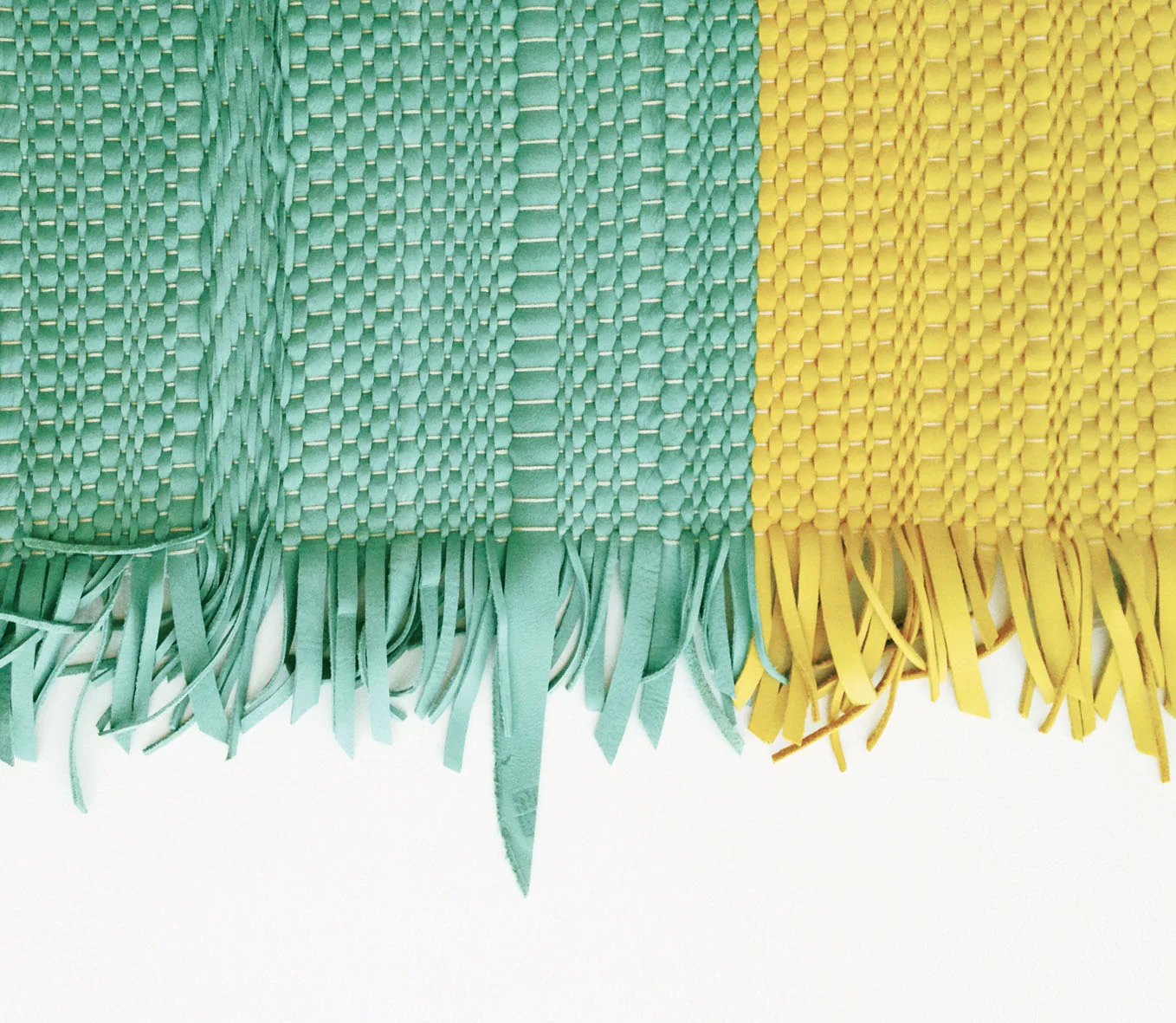Leather Weaves by Begüm Cana Özgür, Kirkit Istanbul