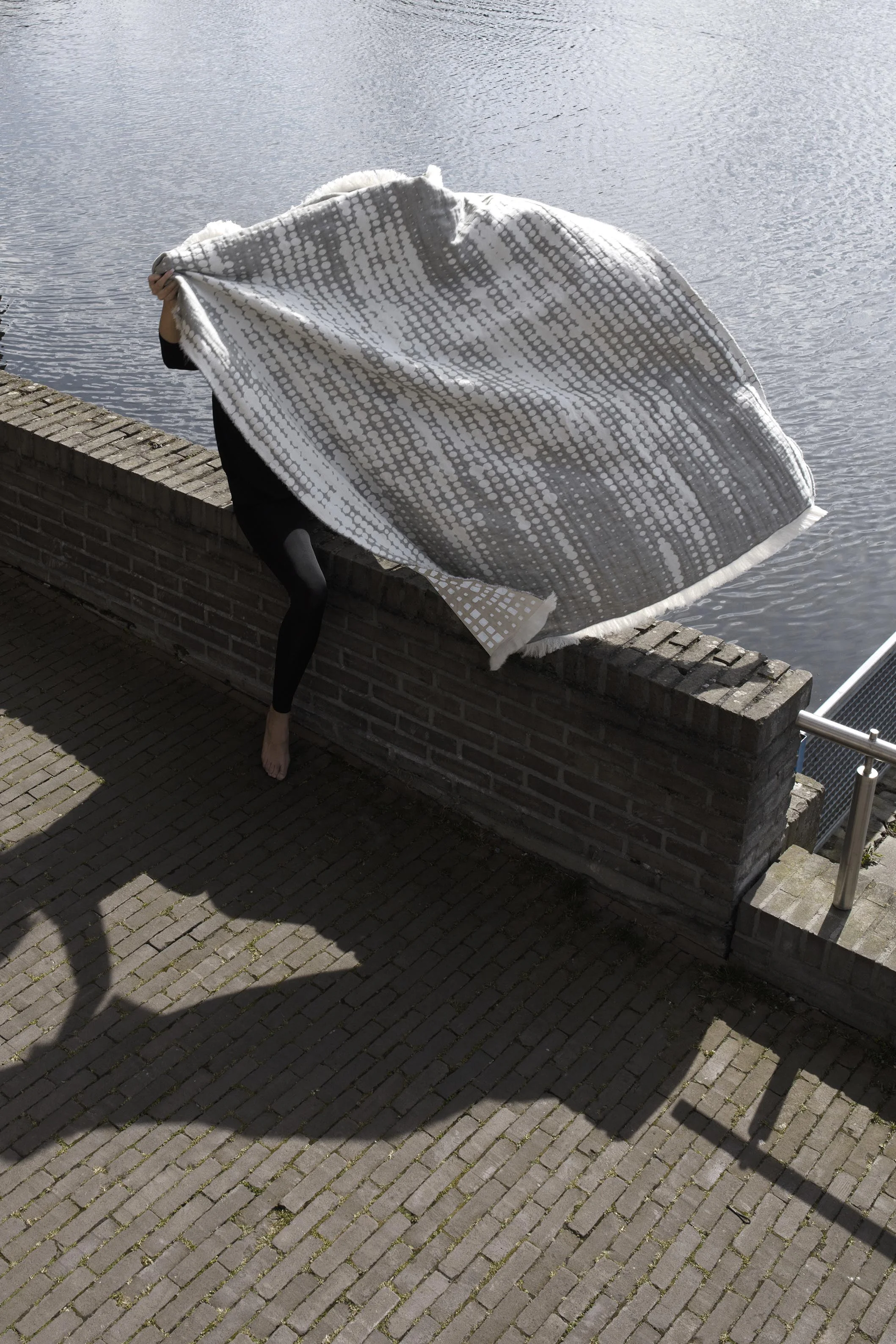 One of the Body-Scapes blankets by Jessica Smarsch, Day 17