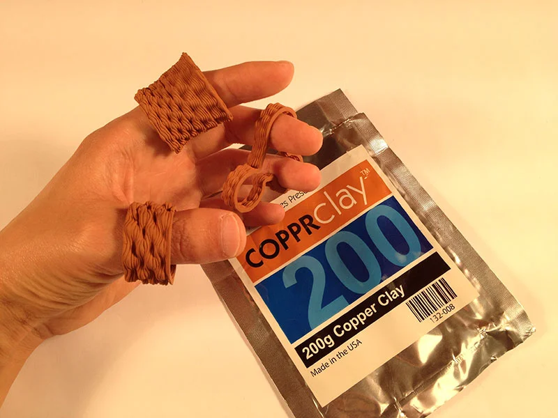 Taekyeom Lee is experimenting with Copper Clay, collaborating with Marissa Saneholtz, a former colleague.