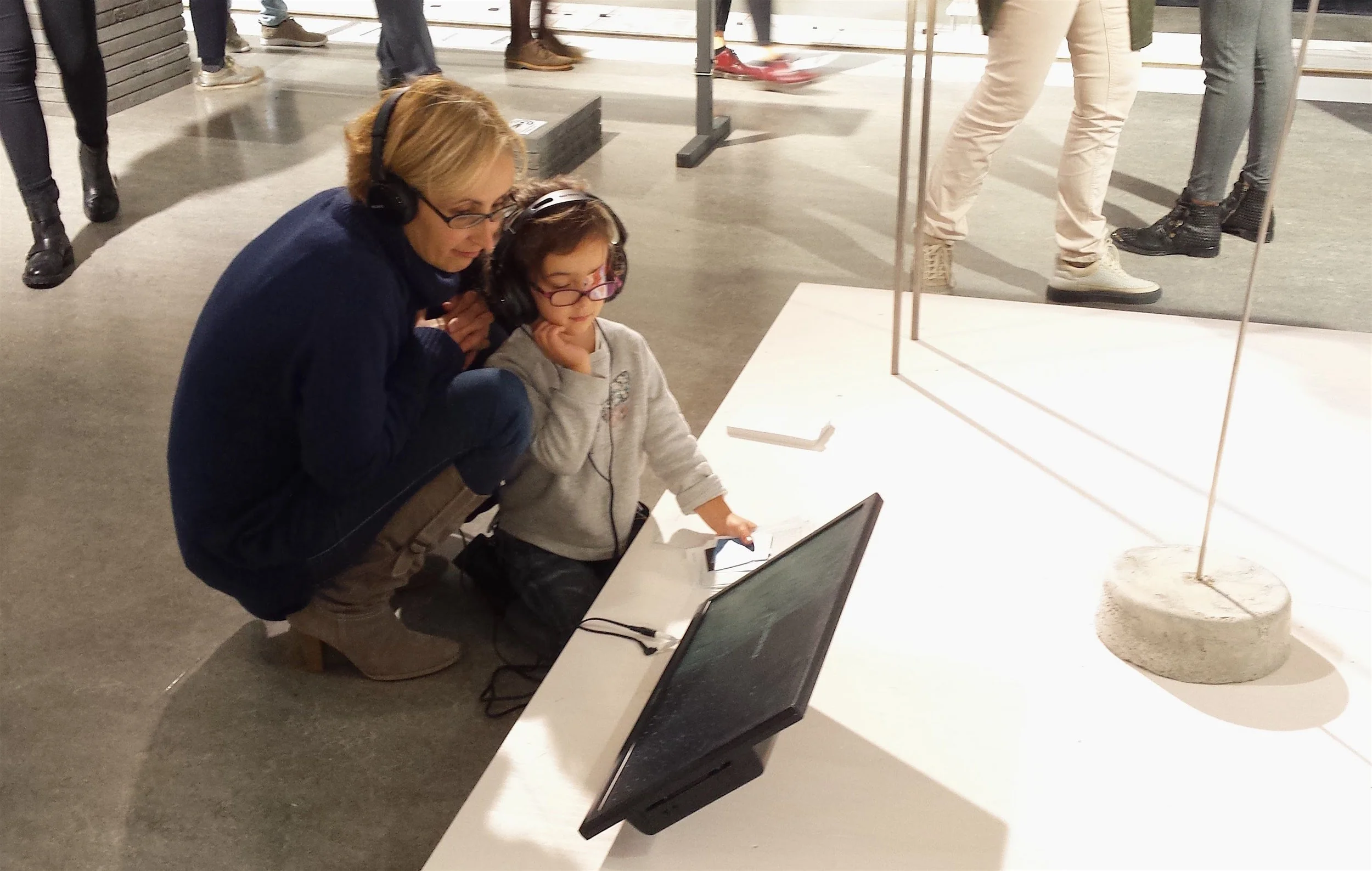 Jessica's work for Sound Zen Gardens on display at Dutch Design Week 2016