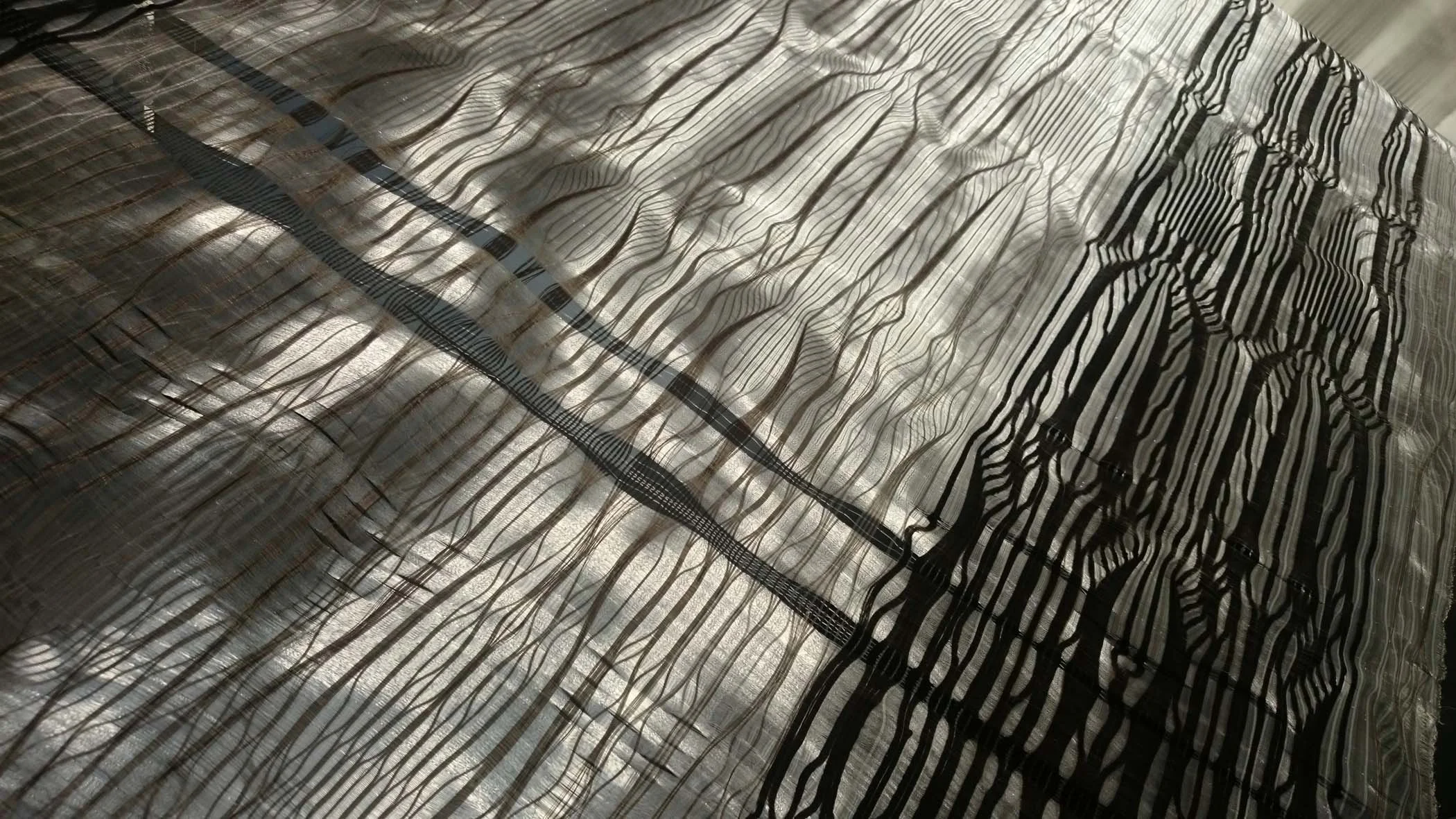 The vertical is highlighted in Rita's work, as seen in this directly sunlit X-Ray Vault Series II No II.