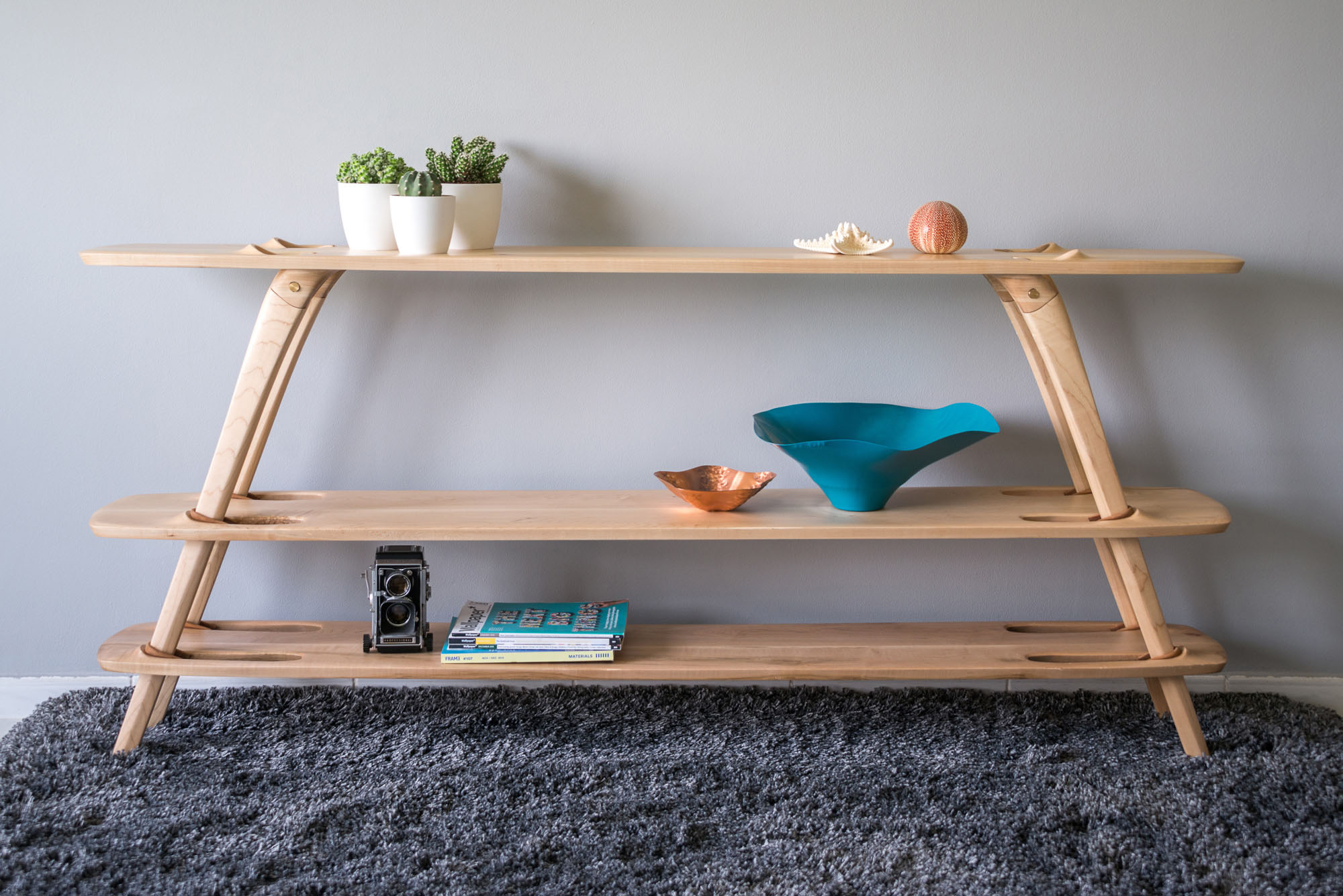 MULTI-TIER SHELF system by Ammar Kalo