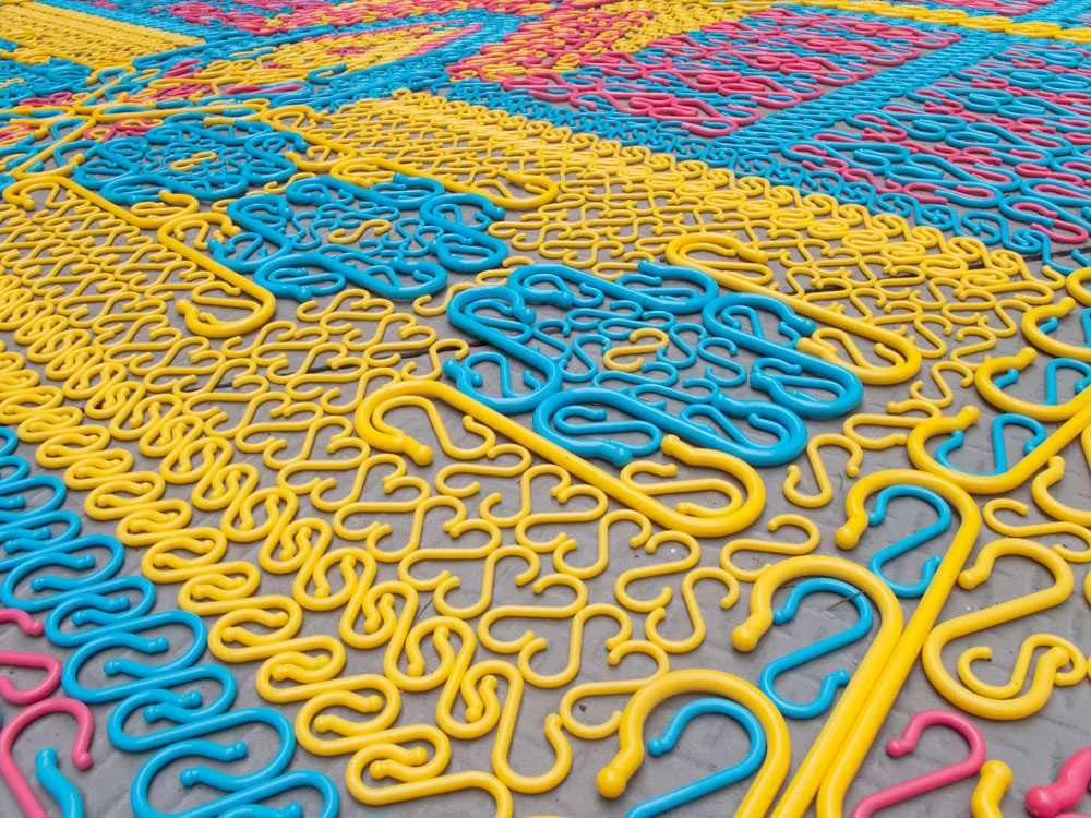 Detail of Hook Carpet by We Make Carpets