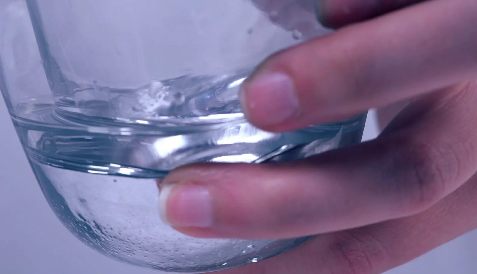 A cup from Sara Chyan's Emotional Jewelry collection; Gallium and Double-layered glass