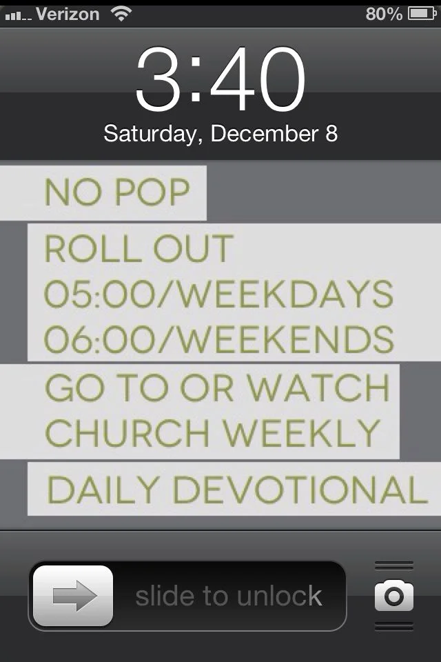 Changing Habits: Keep Them Where You Can See Them