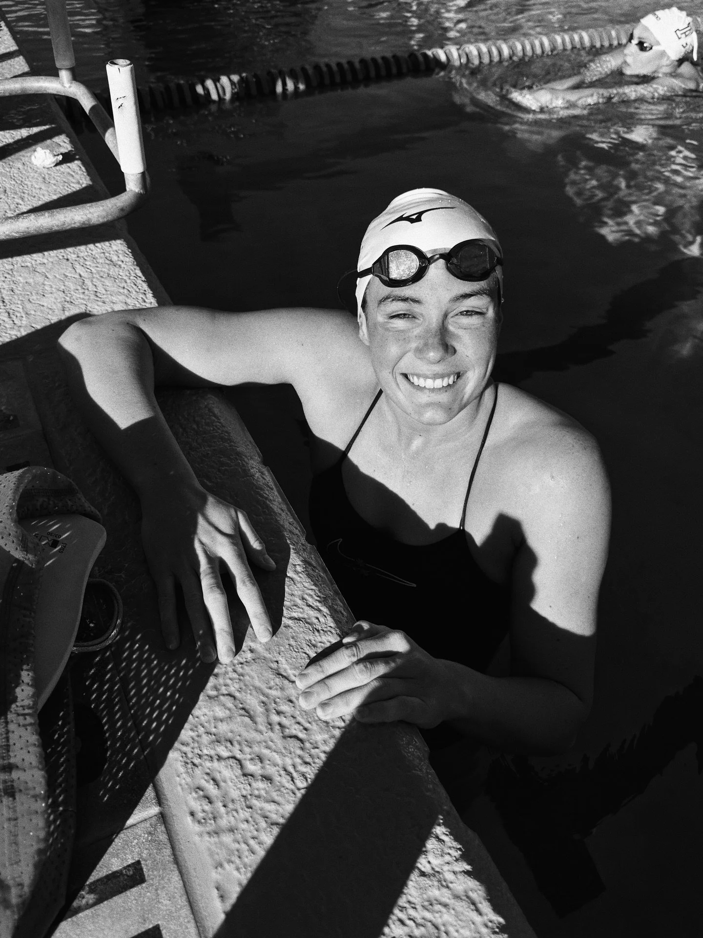 The water is her sky and she swims to fly. 🫡🪽💦