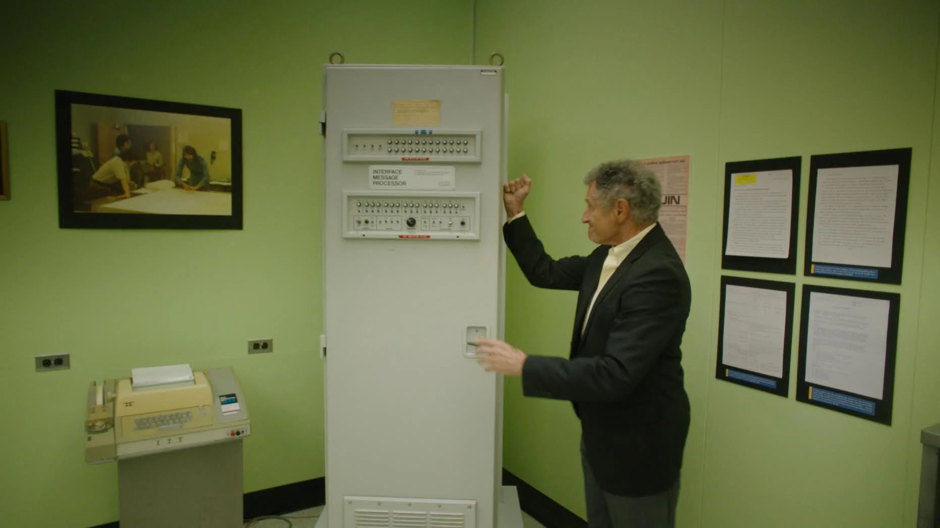 Visionary German director Werner Herzog turns his camera on many internet experts with Lo and Behold