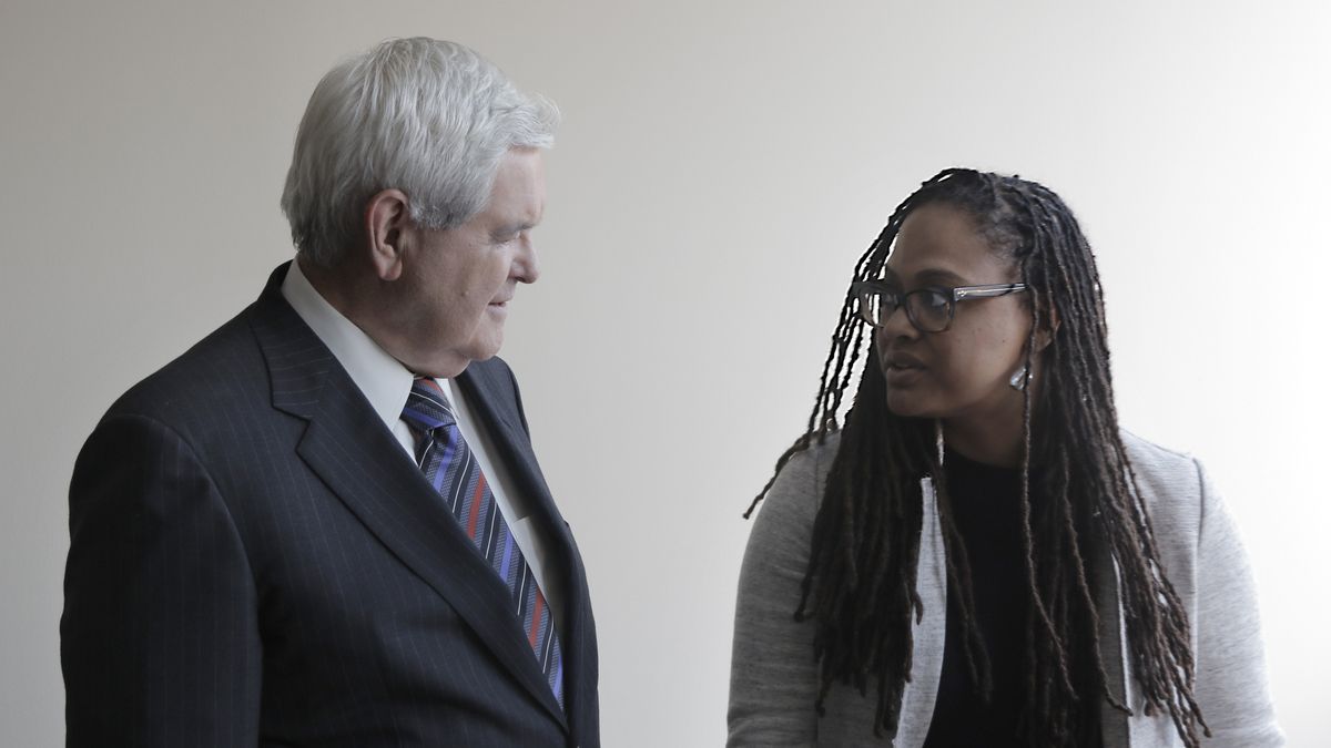 Former House Speaker Newt Gingrich is one of the many high-profile interviewees in director Ava DuVernay's documentary 13th