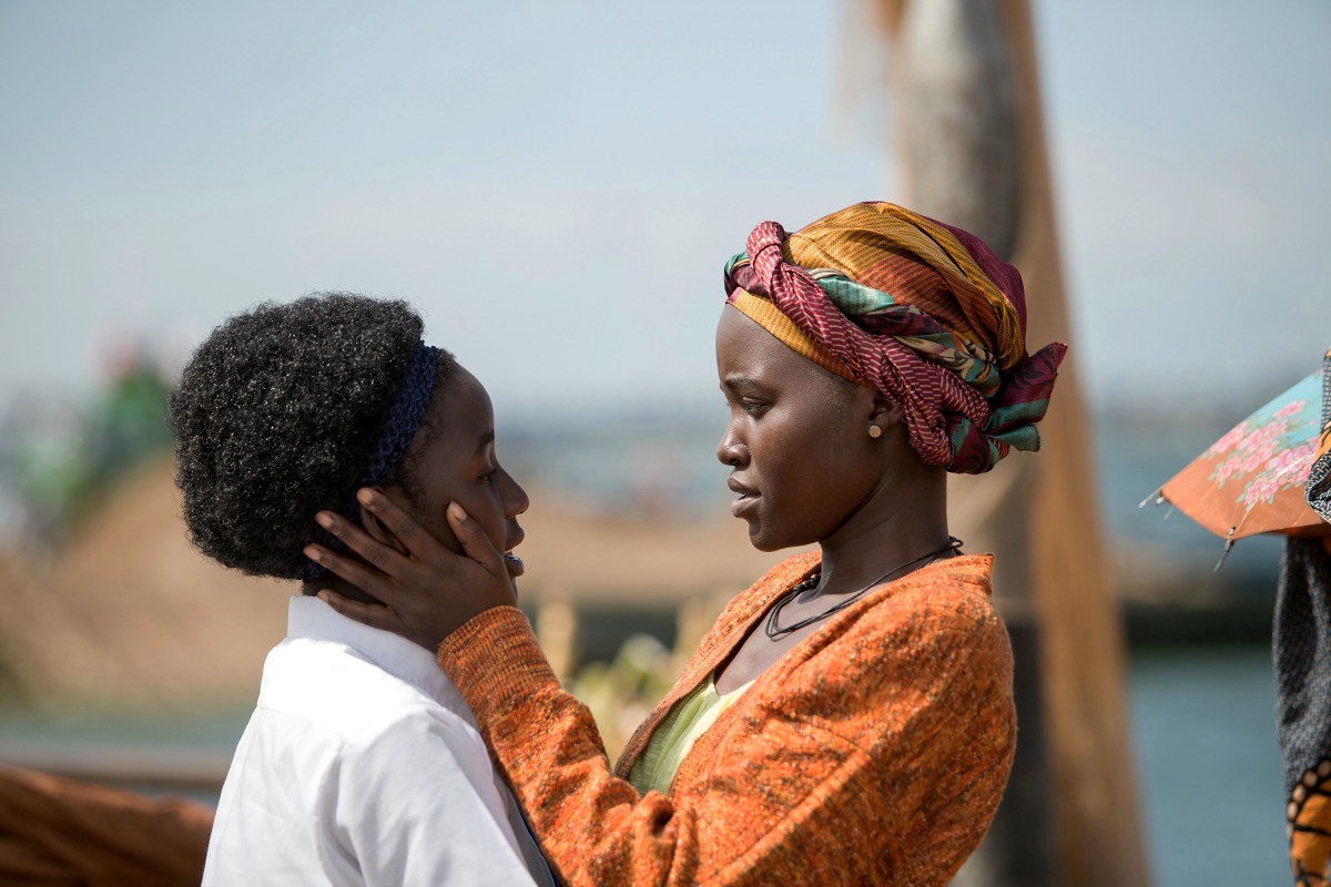 Madina Nalwanga and Lupita Nyong'o star in Queen of Katwe