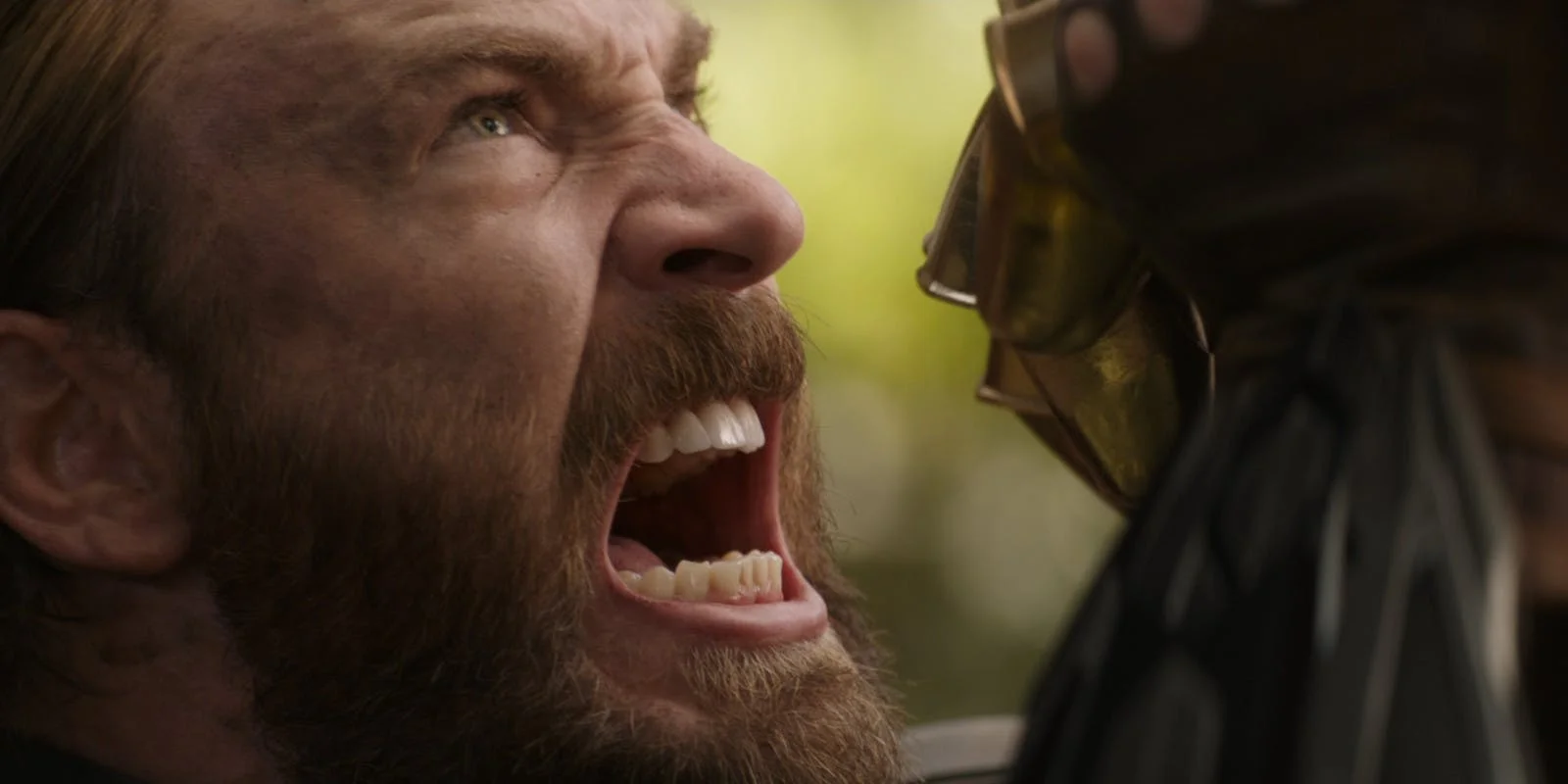 Chris Evans as Captain America in Avengers: Infinity War
