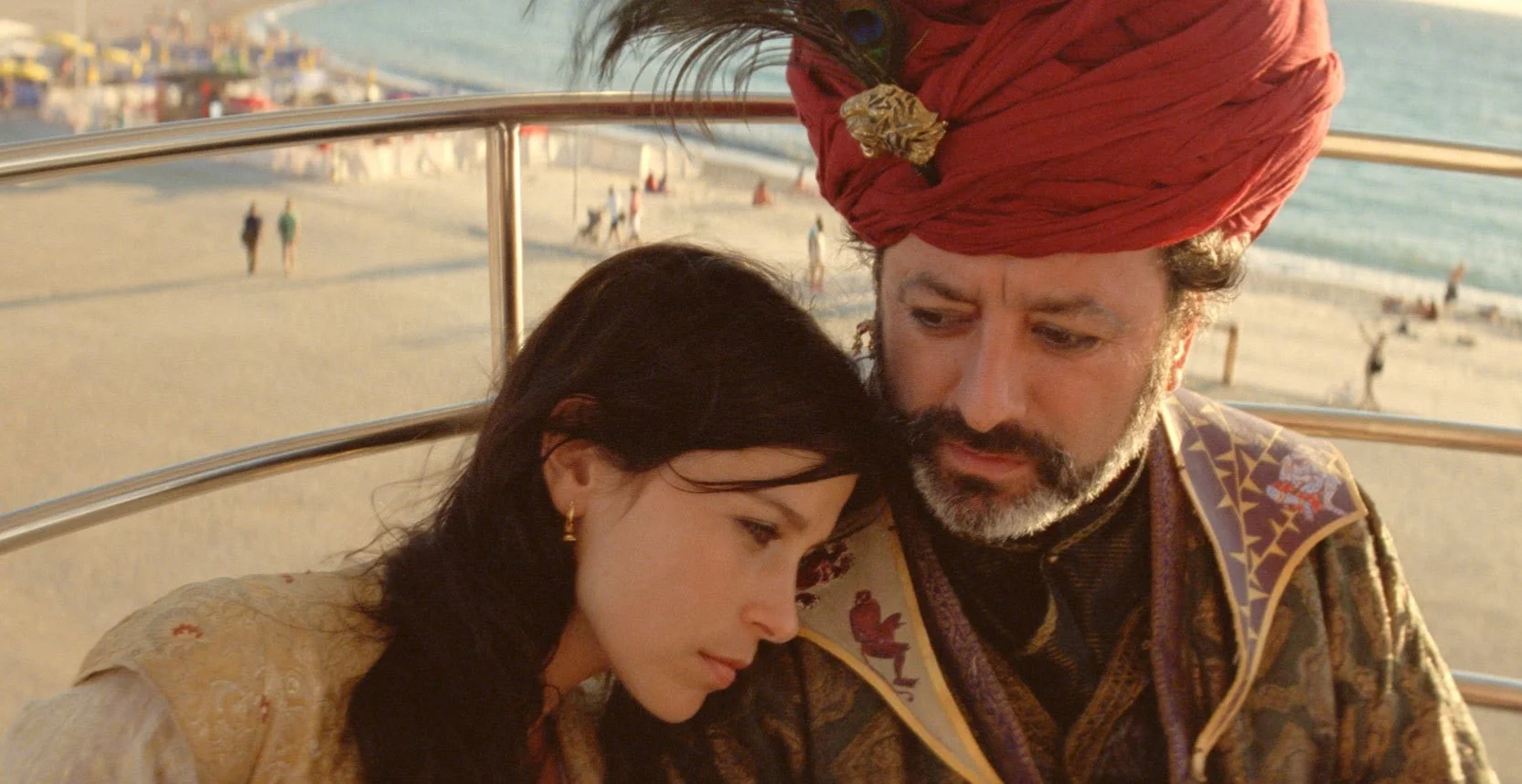 Crista Alfaiate and Dinarte Branco star in director Miguel Gomes's Arabian Nights